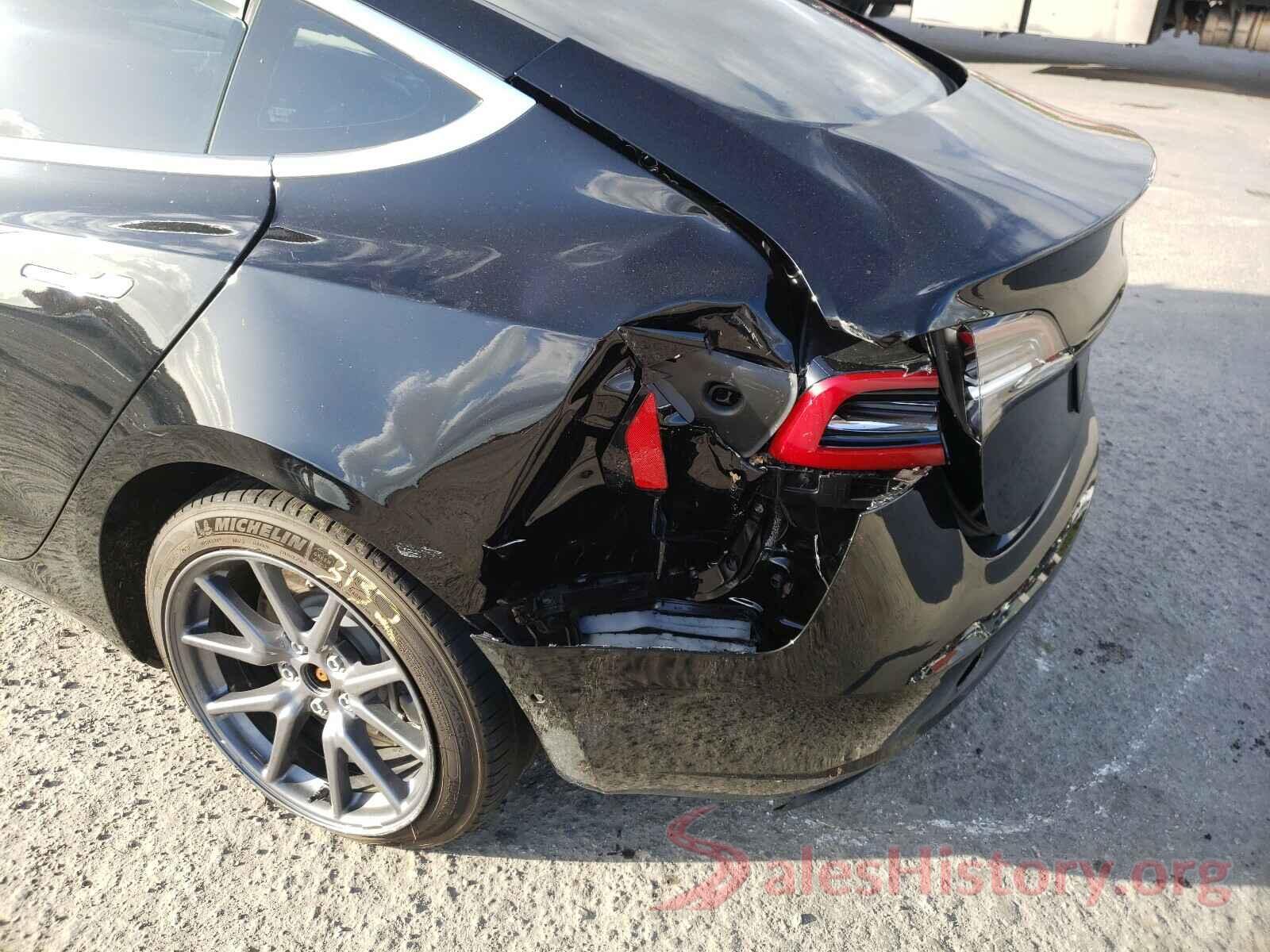 5YJ3E1EA7KF415827 2019 TESLA MODEL 3