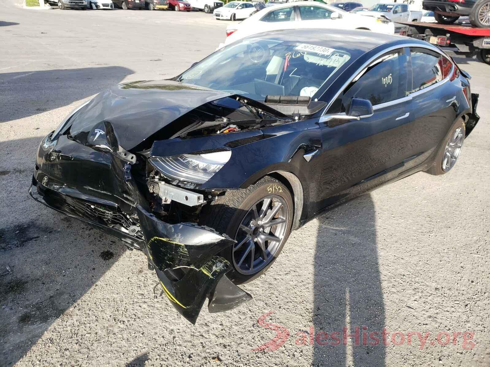 5YJ3E1EA7KF415827 2019 TESLA MODEL 3