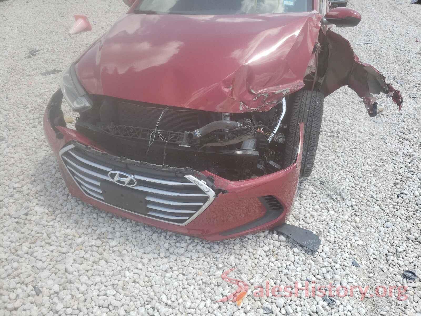 KMHD84LFXHU424447 2017 HYUNDAI ELANTRA