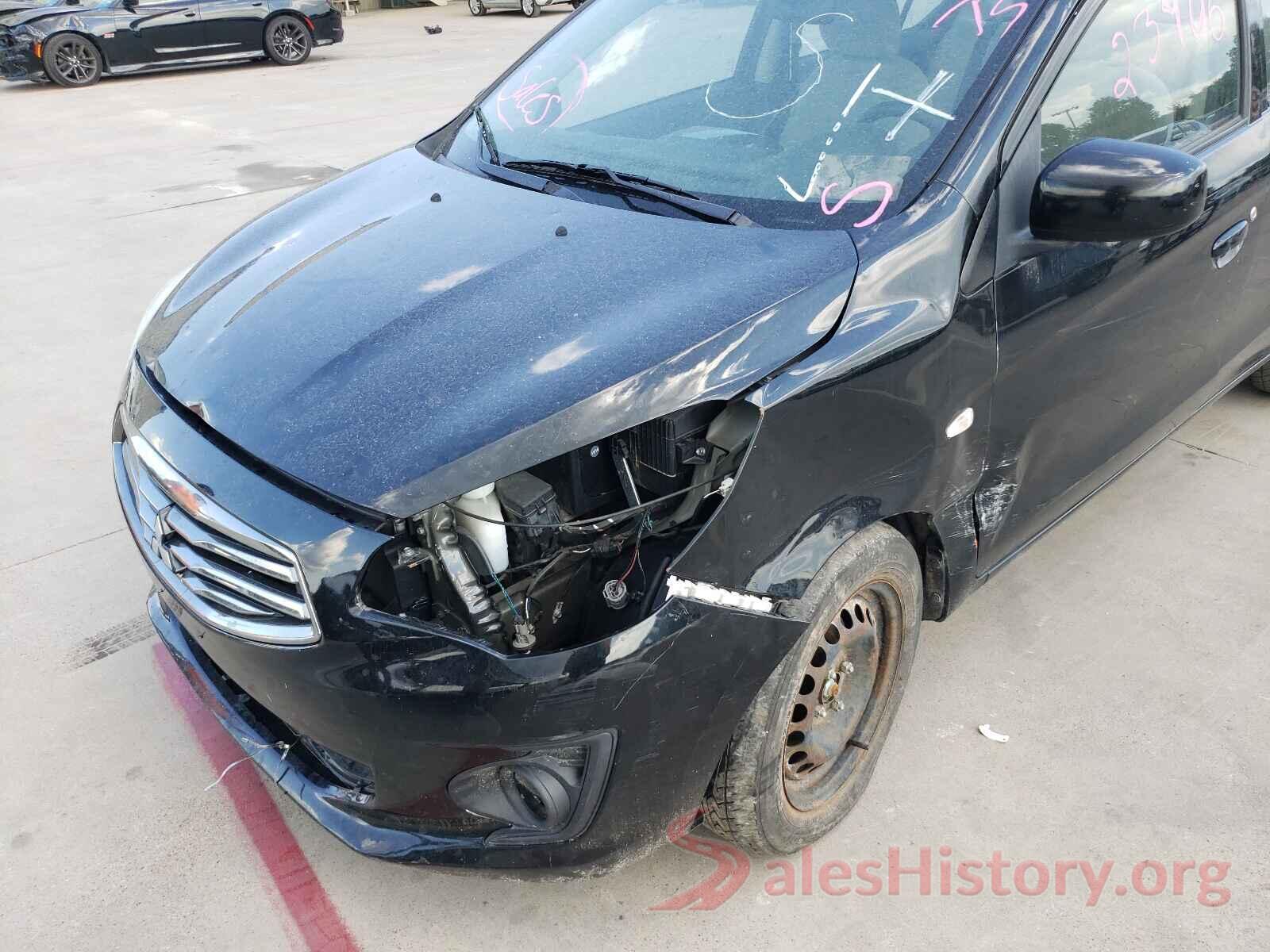 ML32F3FJ0JHF06509 2018 MITSUBISHI MIRAGE