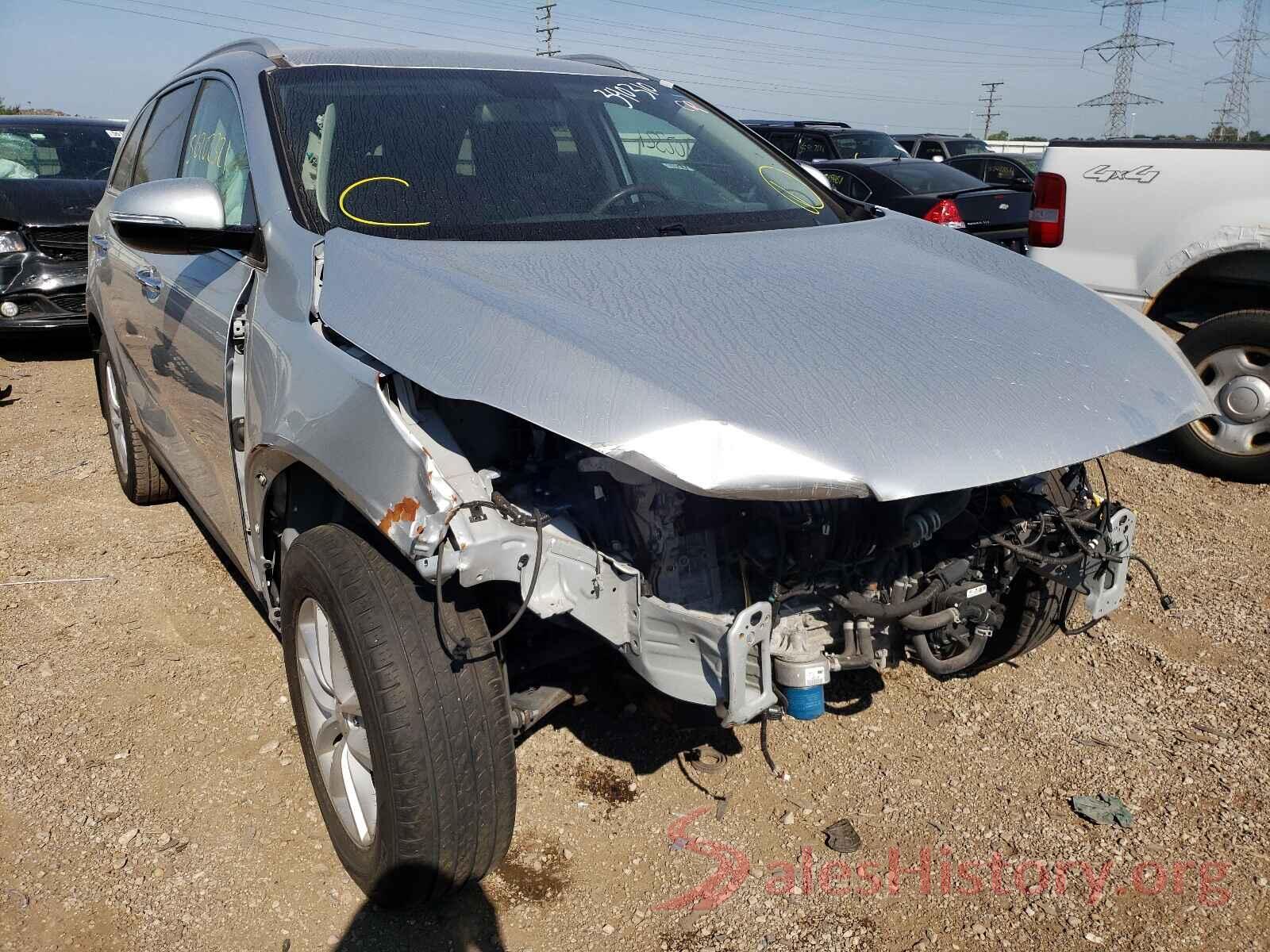 5XYPG4A36JG340310 2018 KIA SORENTO