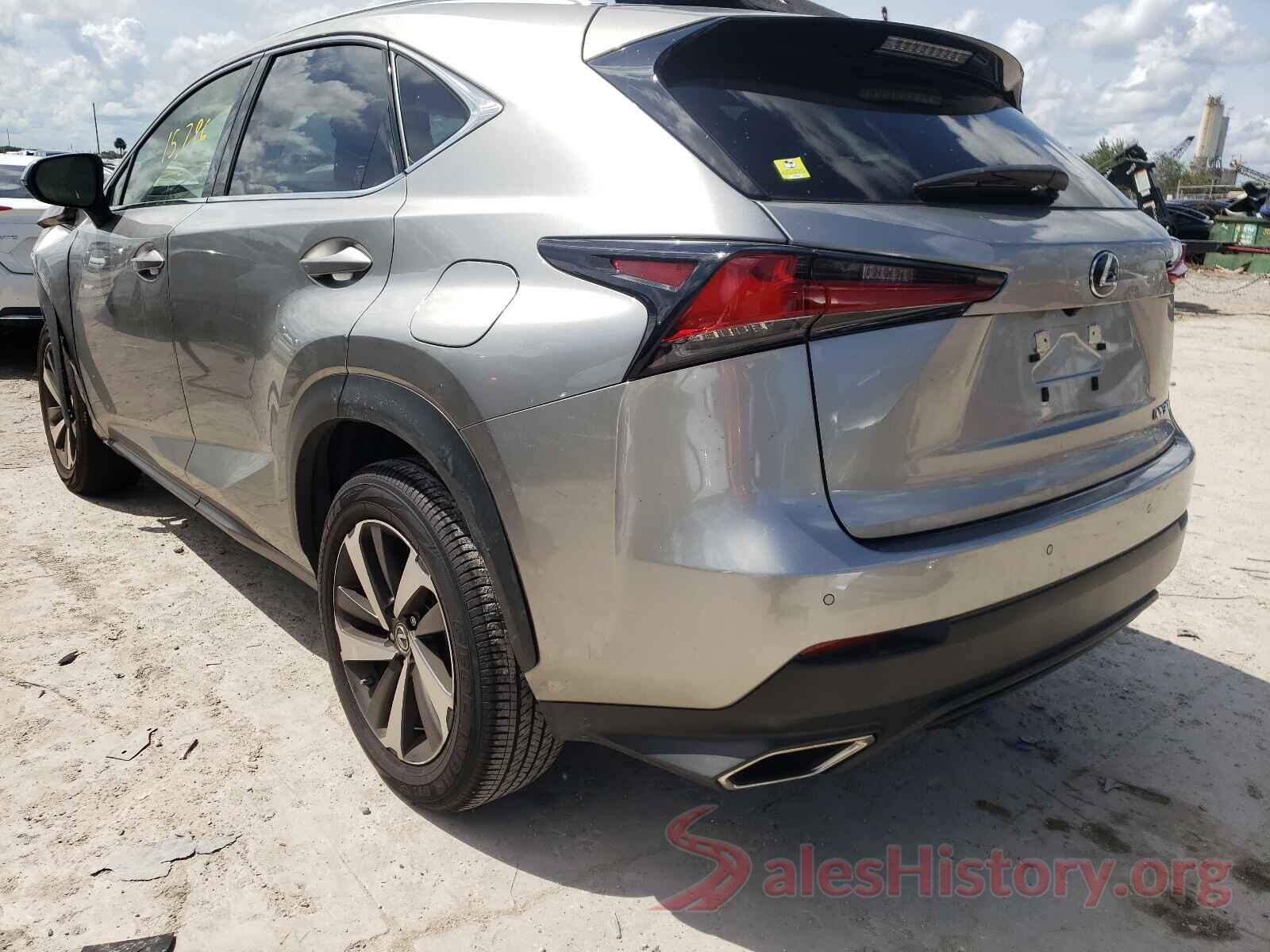 JTJGARBZ2L5014224 2020 LEXUS NX