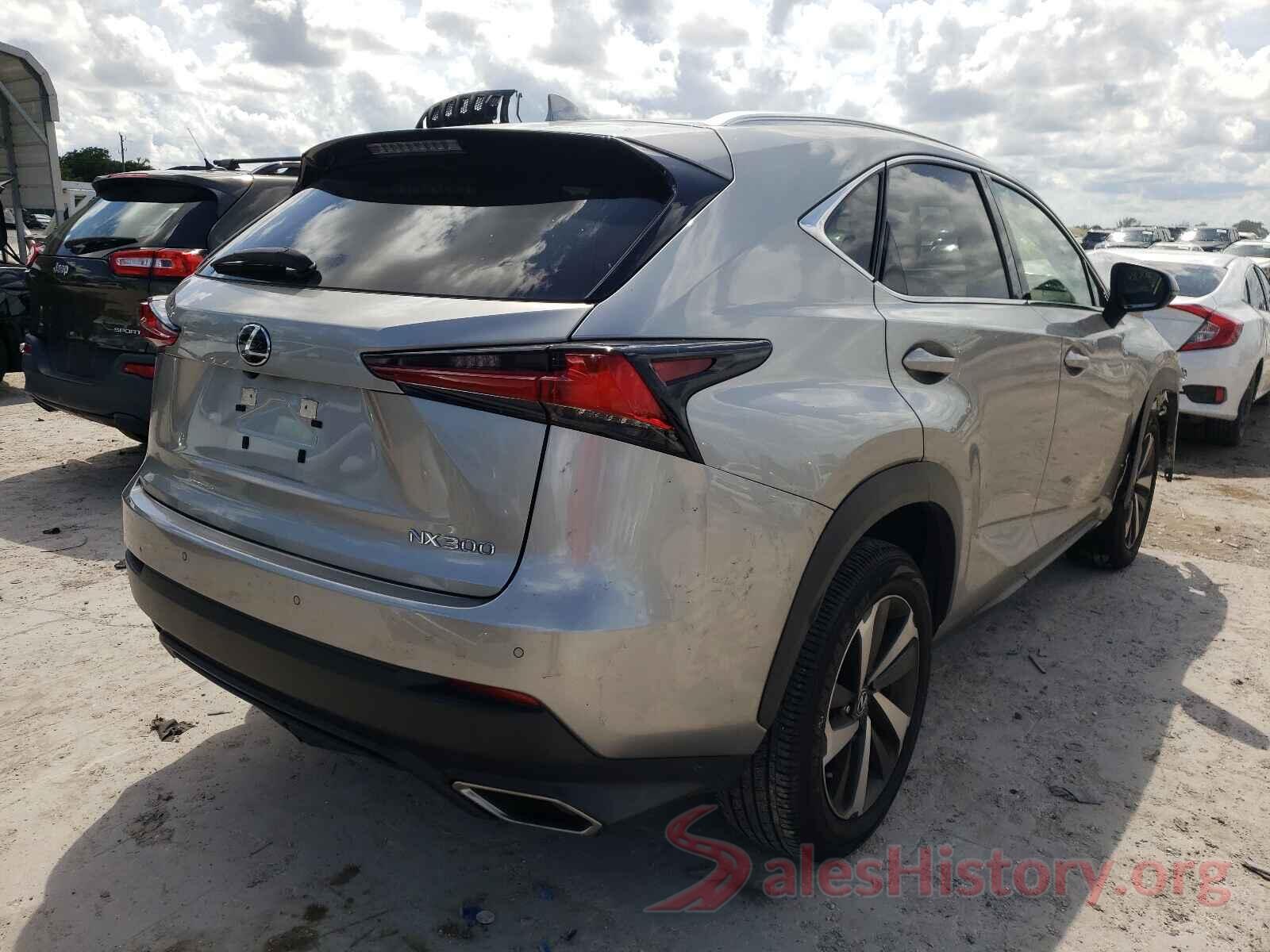 JTJGARBZ2L5014224 2020 LEXUS NX