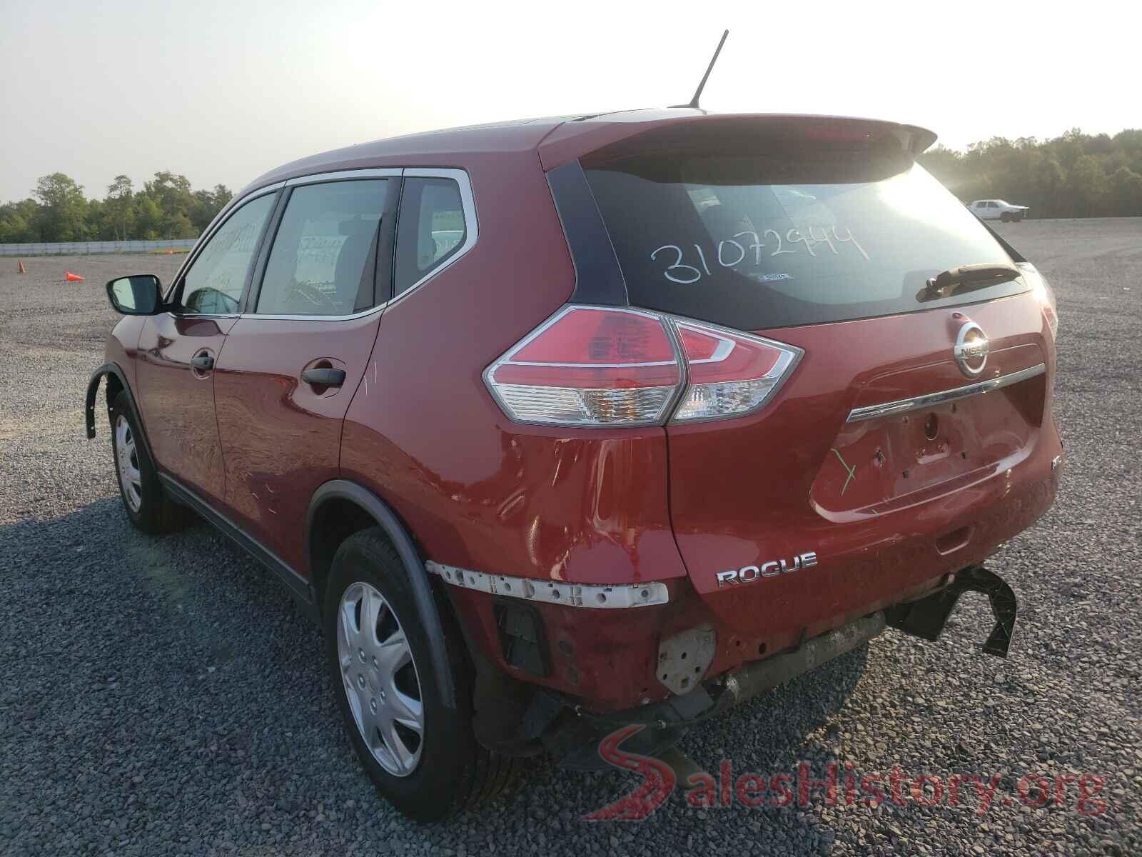 KNMAT2MV1GP687729 2016 NISSAN ROGUE