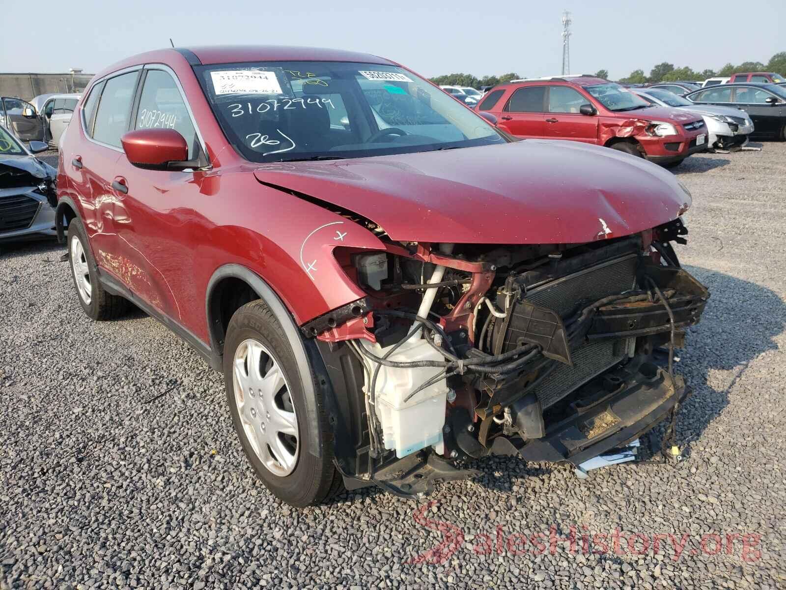 KNMAT2MV1GP687729 2016 NISSAN ROGUE