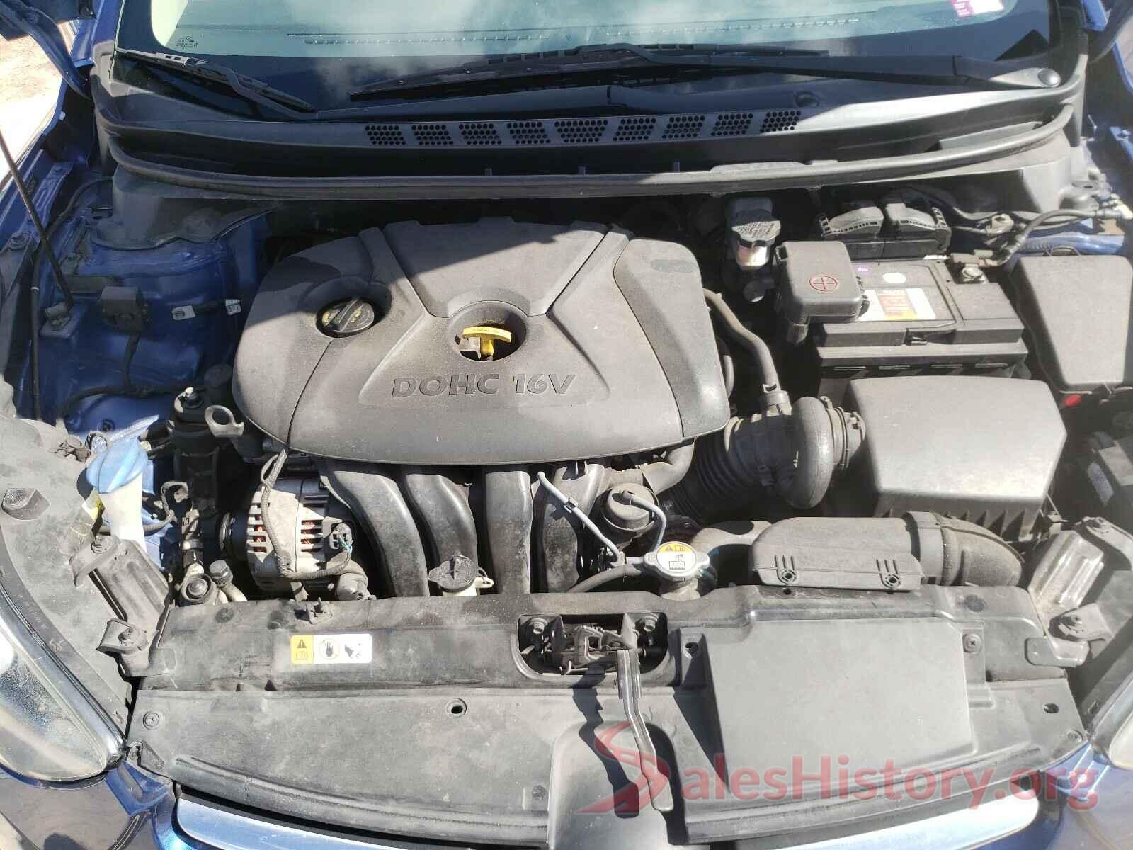 5NPDH4AE0GH671287 2016 HYUNDAI ELANTRA