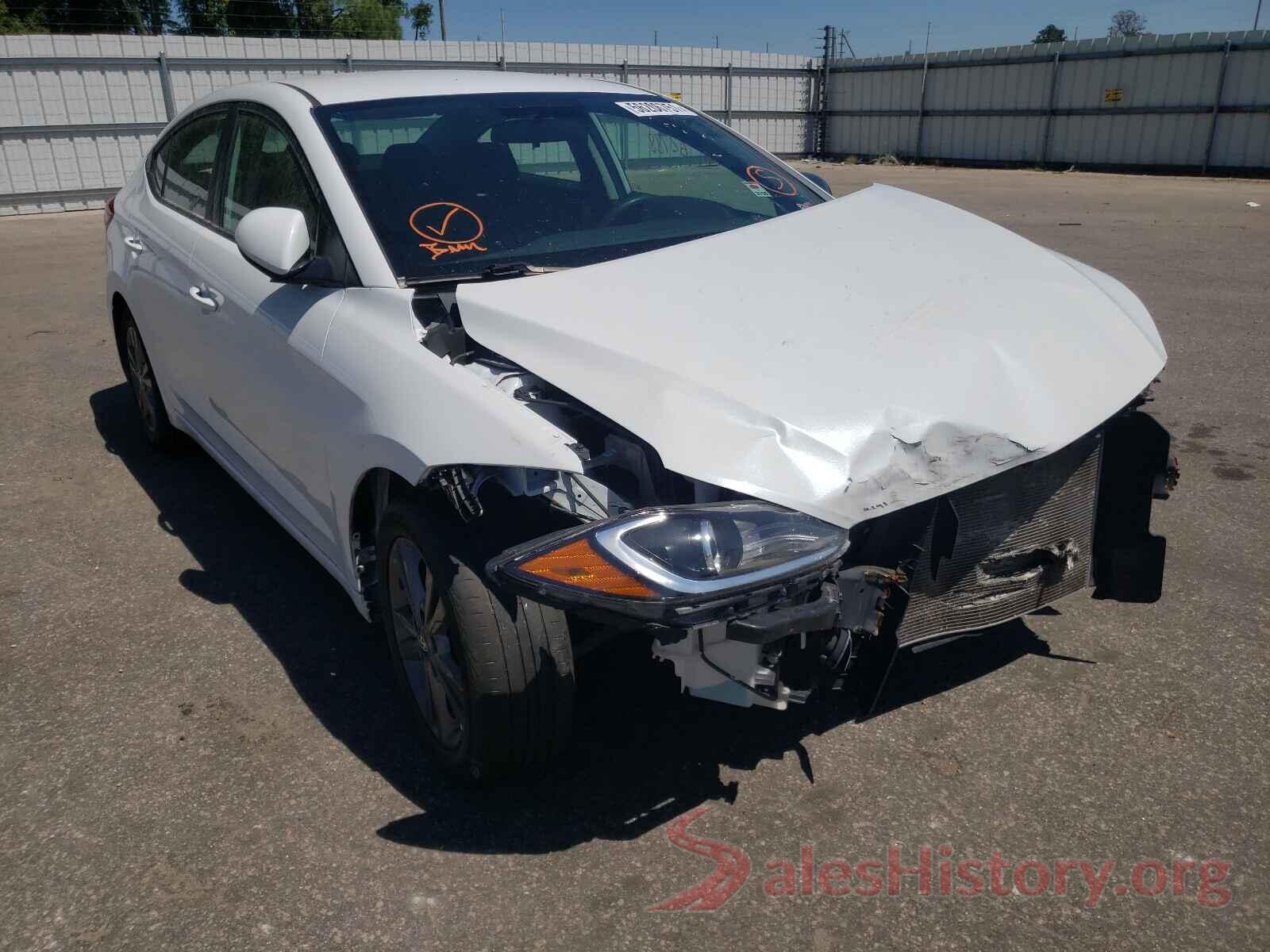 5NPD84LF2JH255142 2018 HYUNDAI ELANTRA