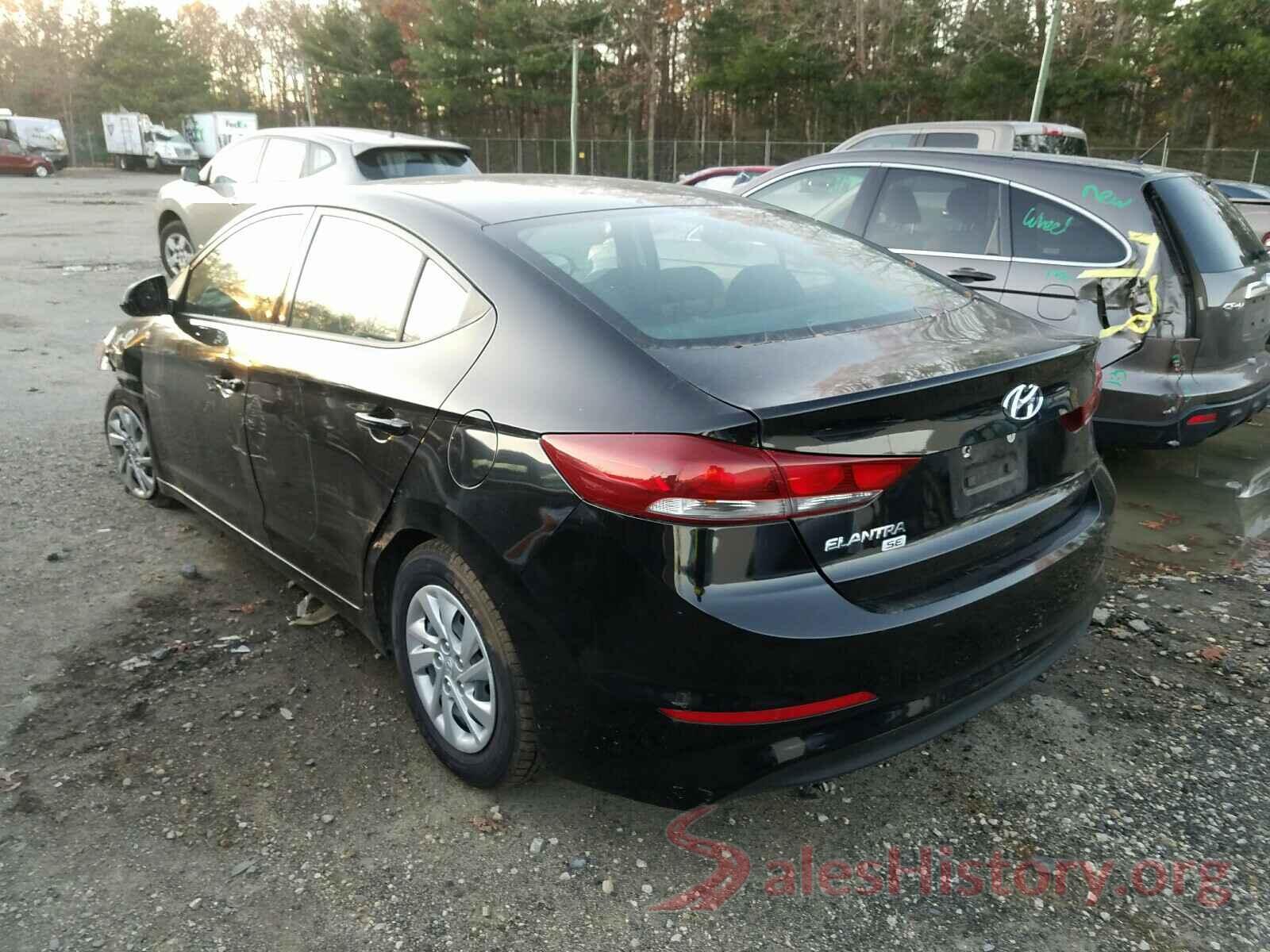 KMHD74LFXJU629193 2018 HYUNDAI ELANTRA