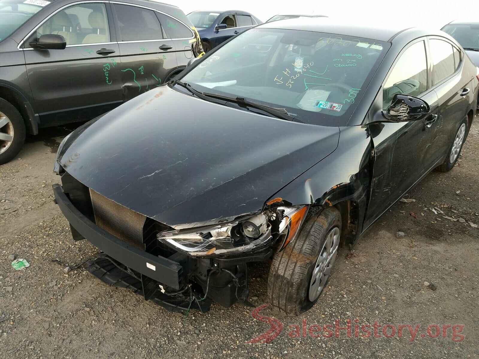 KMHD74LFXJU629193 2018 HYUNDAI ELANTRA