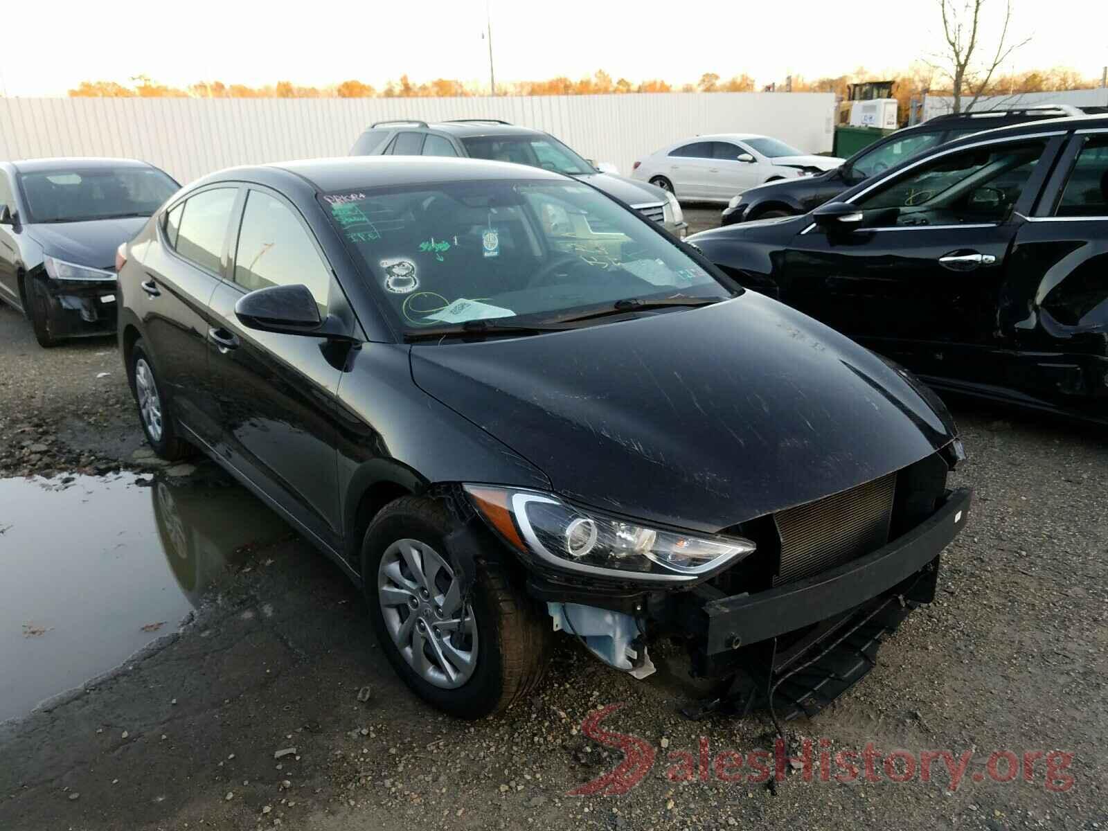 KMHD74LFXJU629193 2018 HYUNDAI ELANTRA