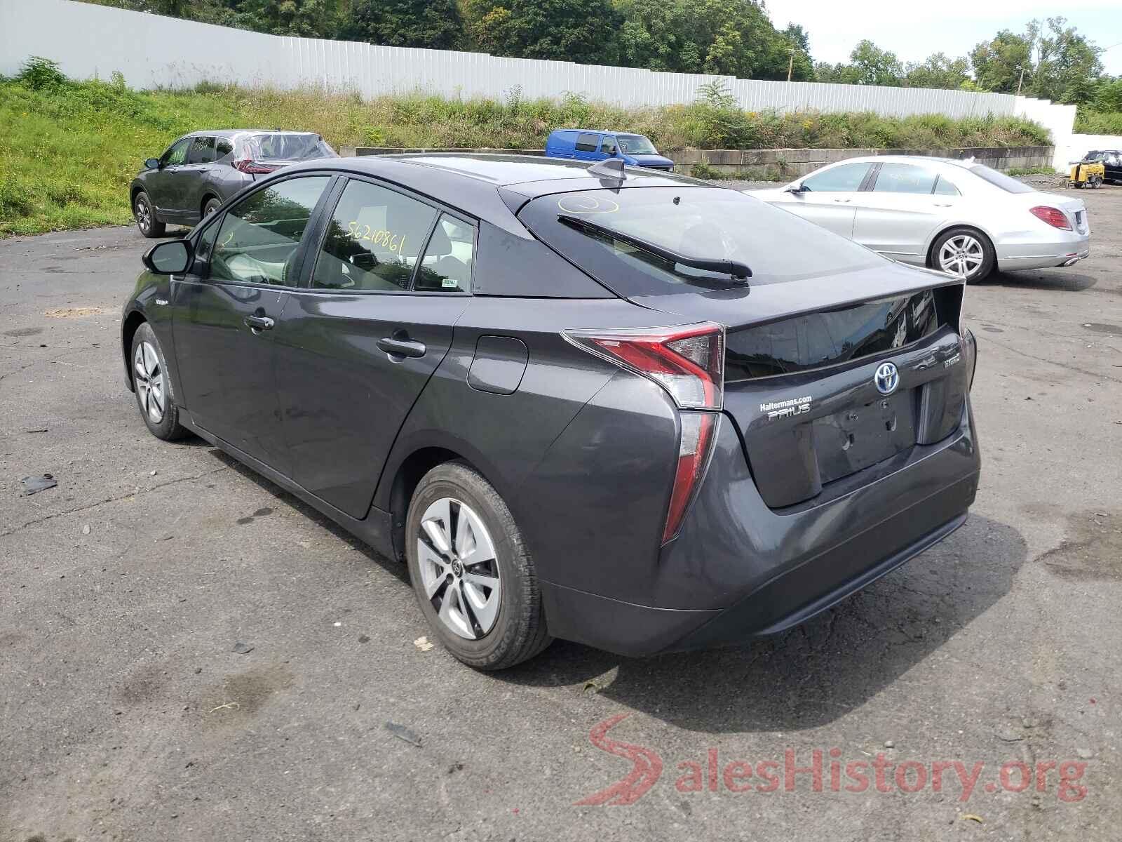 JTDKBRFU8J3594824 2018 TOYOTA PRIUS