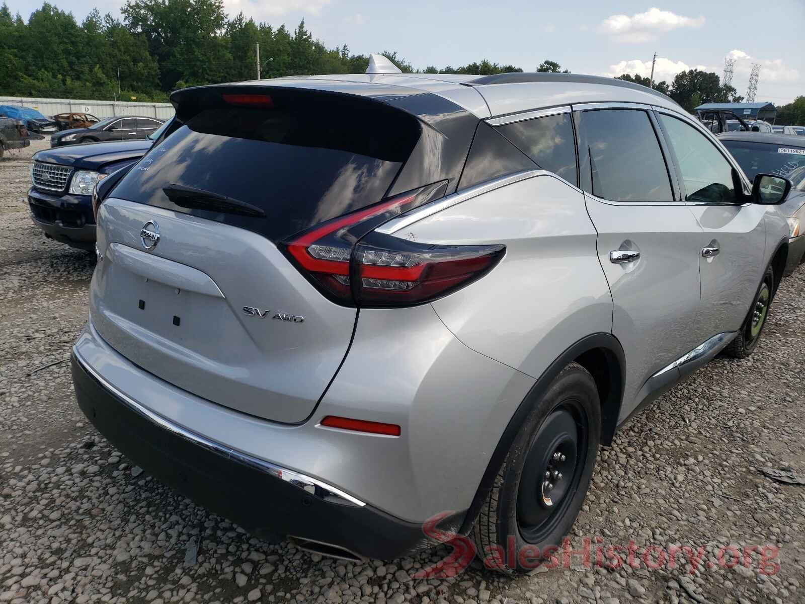 5N1AZ2BS2LN148562 2020 NISSAN MURANO