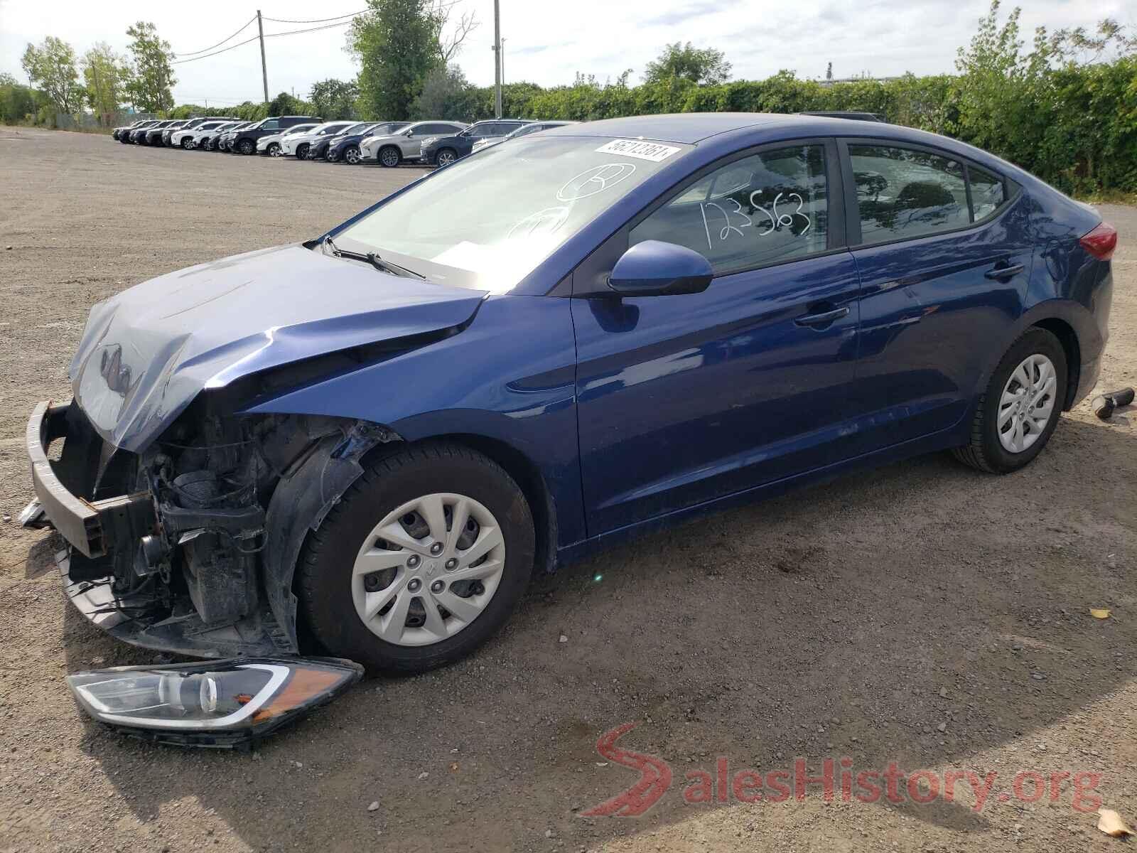 5NPD74LF8HH136251 2017 HYUNDAI ELANTRA