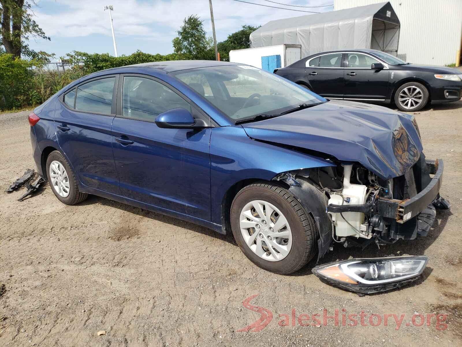 5NPD74LF8HH136251 2017 HYUNDAI ELANTRA