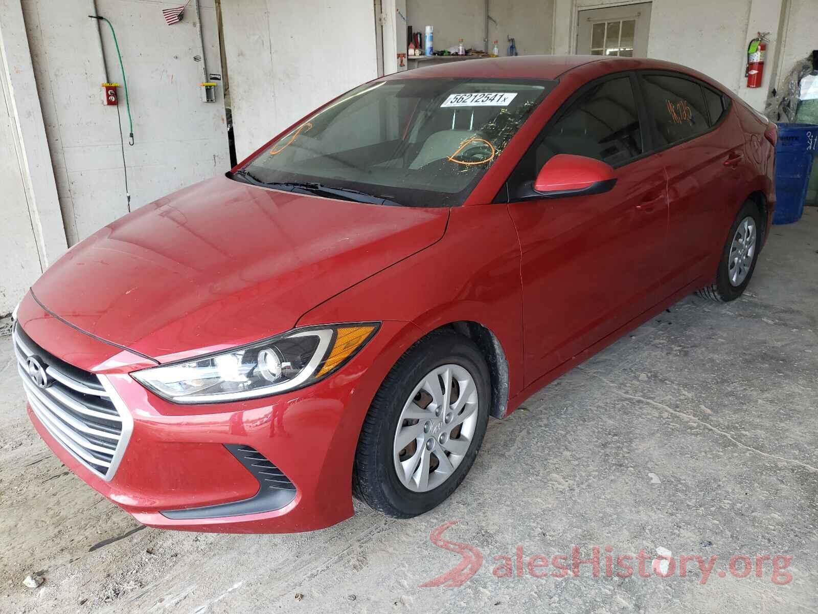 5NPD74LF0HH143520 2017 HYUNDAI ELANTRA