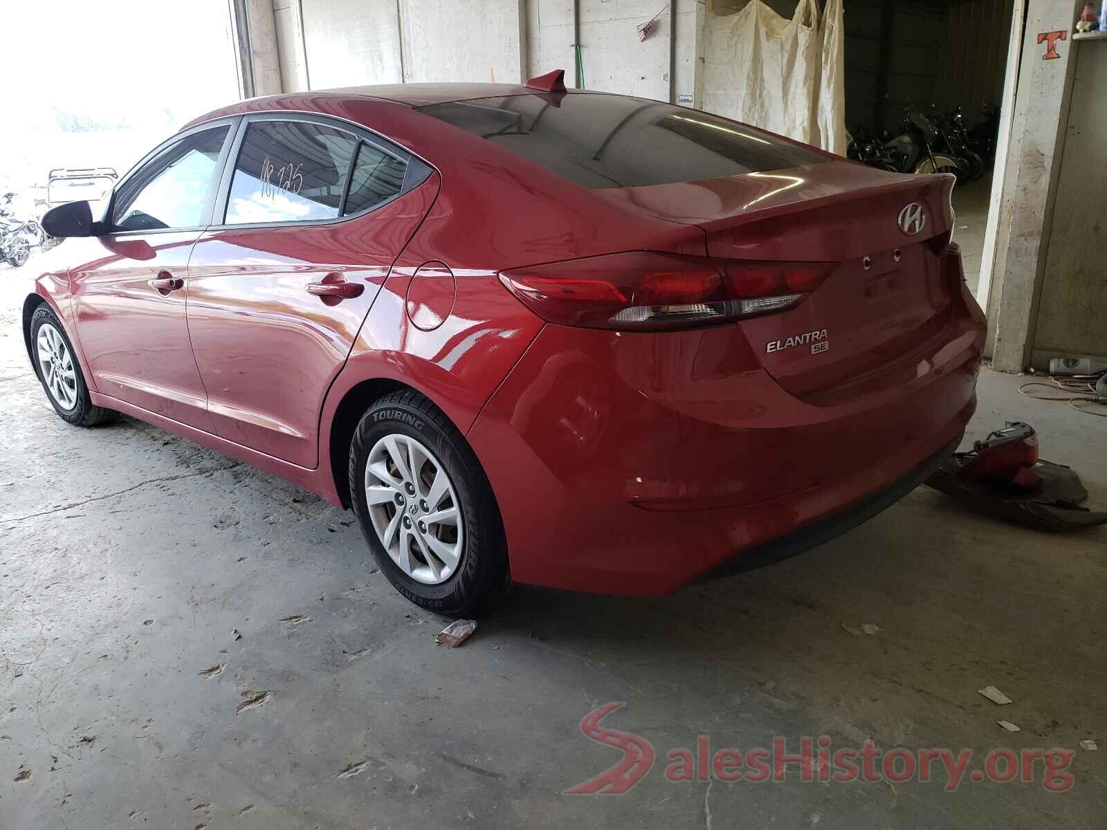 5NPD74LF0HH143520 2017 HYUNDAI ELANTRA