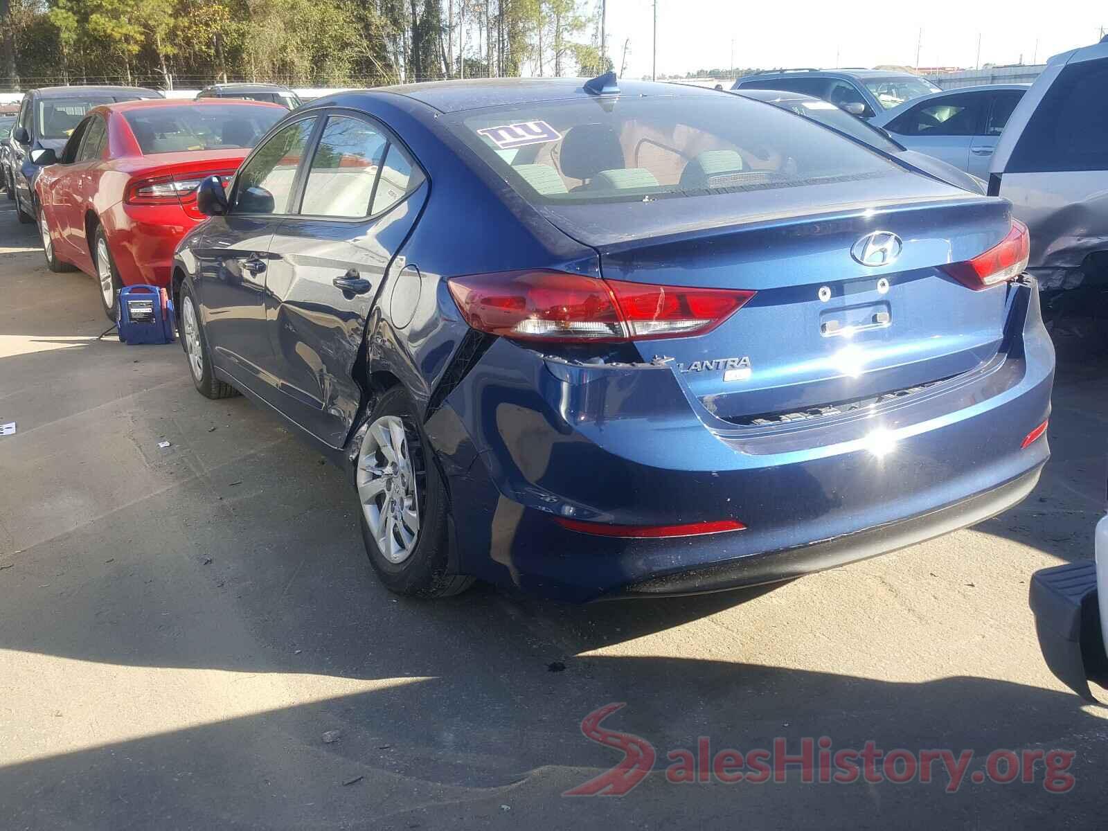 5NPD74LF1HH143171 2017 HYUNDAI ELANTRA