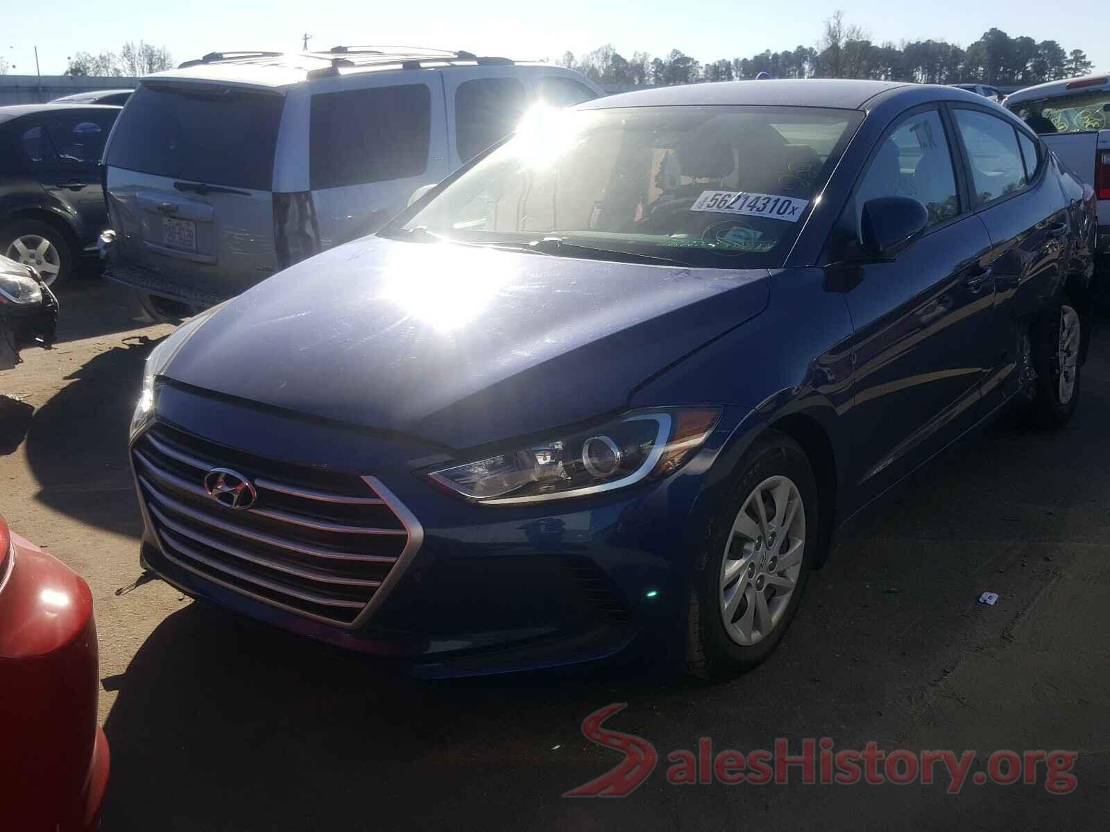 5NPD74LF1HH143171 2017 HYUNDAI ELANTRA