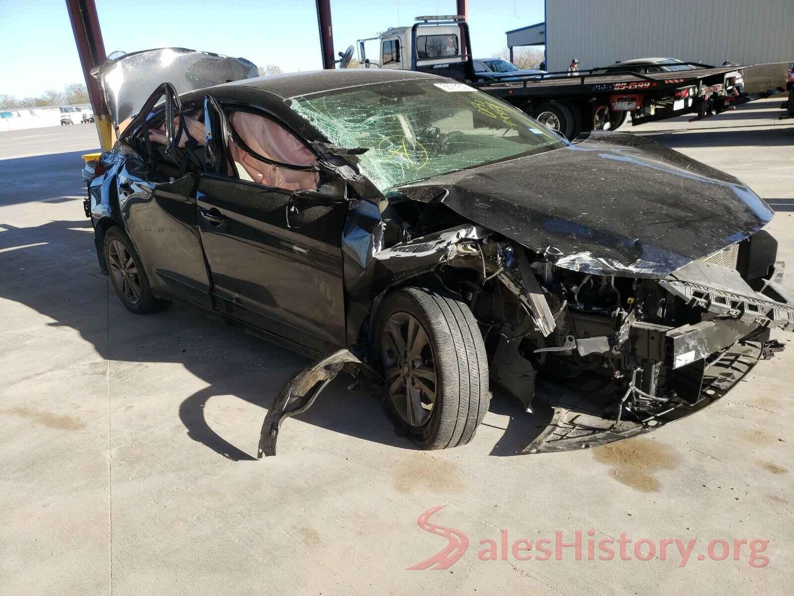 5NPD84LF9JH263657 2018 HYUNDAI ELANTRA