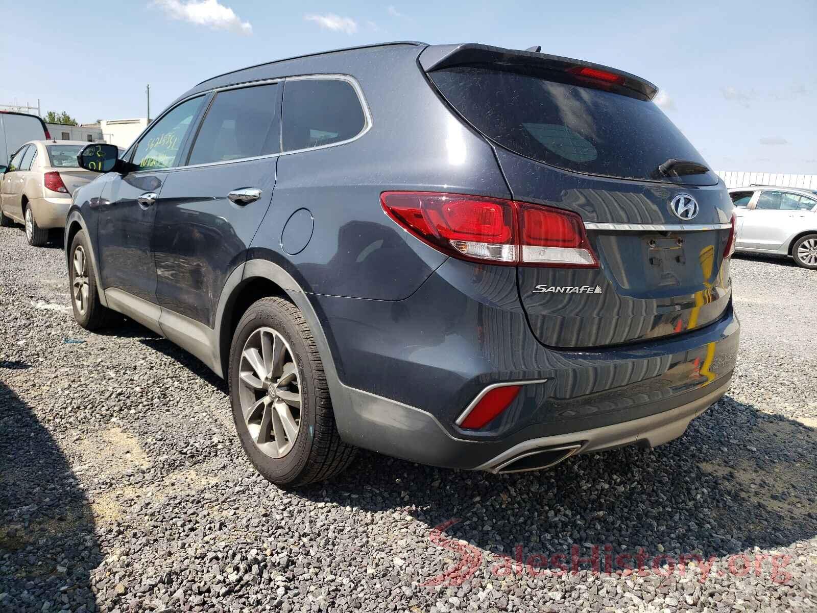 KM8SM4HF8HU215137 2017 HYUNDAI SANTA FE