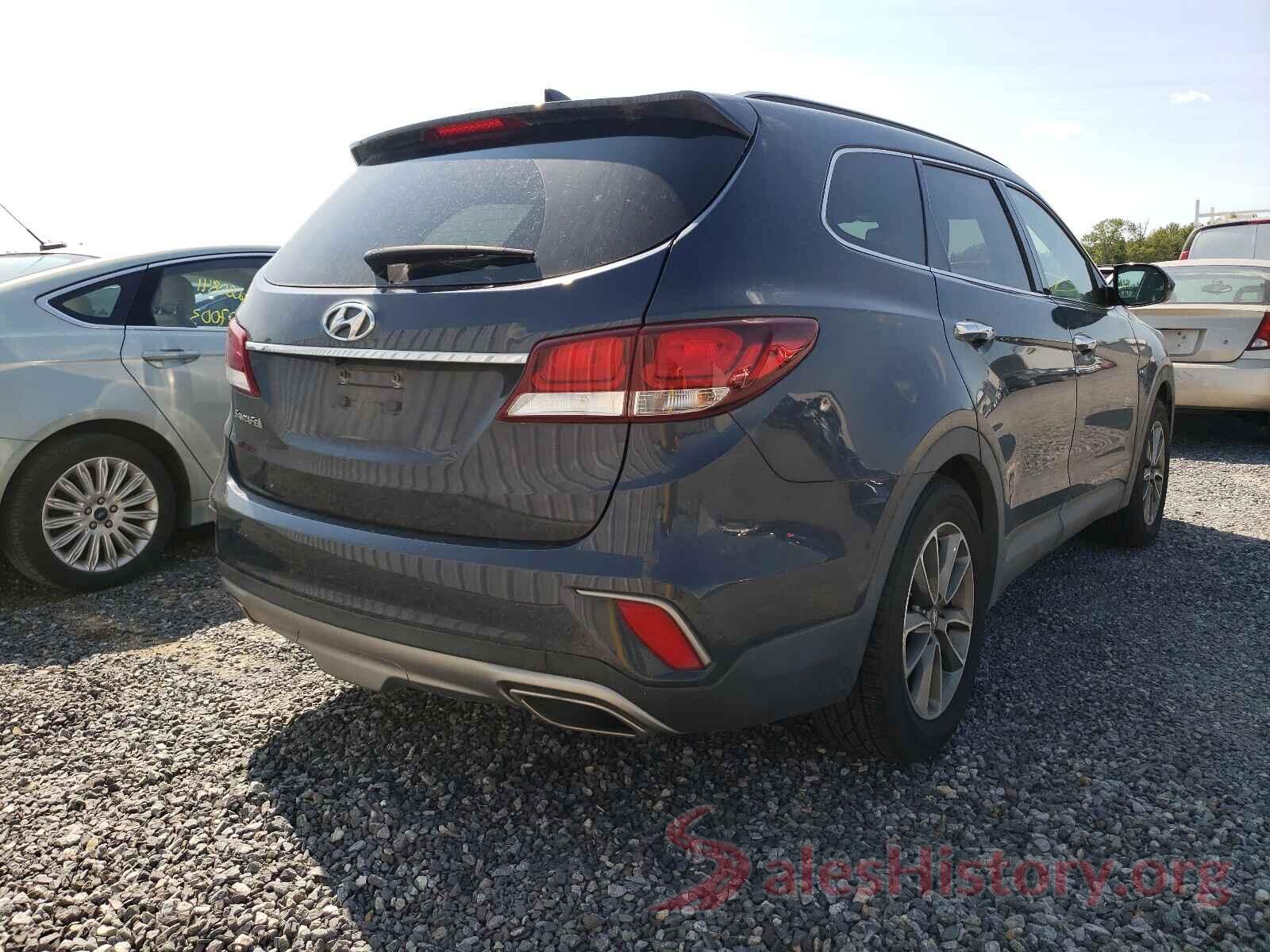 KM8SM4HF8HU215137 2017 HYUNDAI SANTA FE