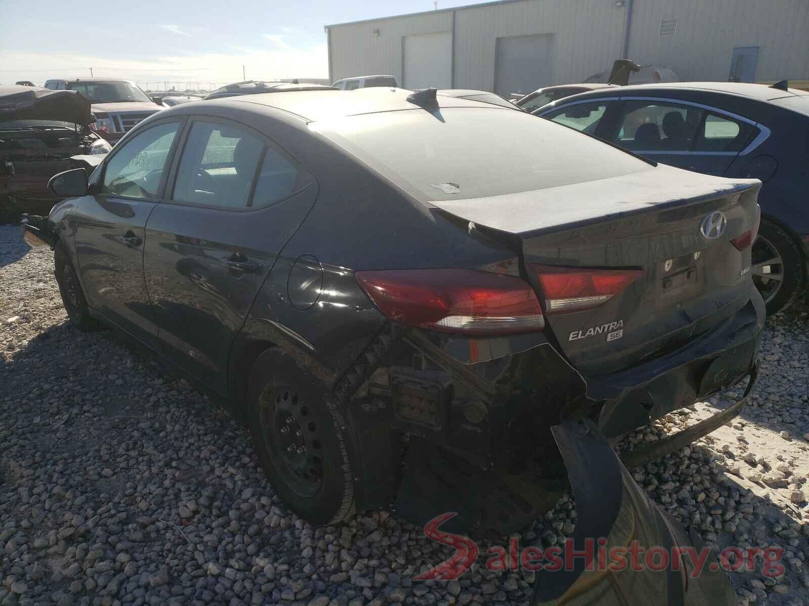 KMHD74LF3HU077952 2017 HYUNDAI ELANTRA