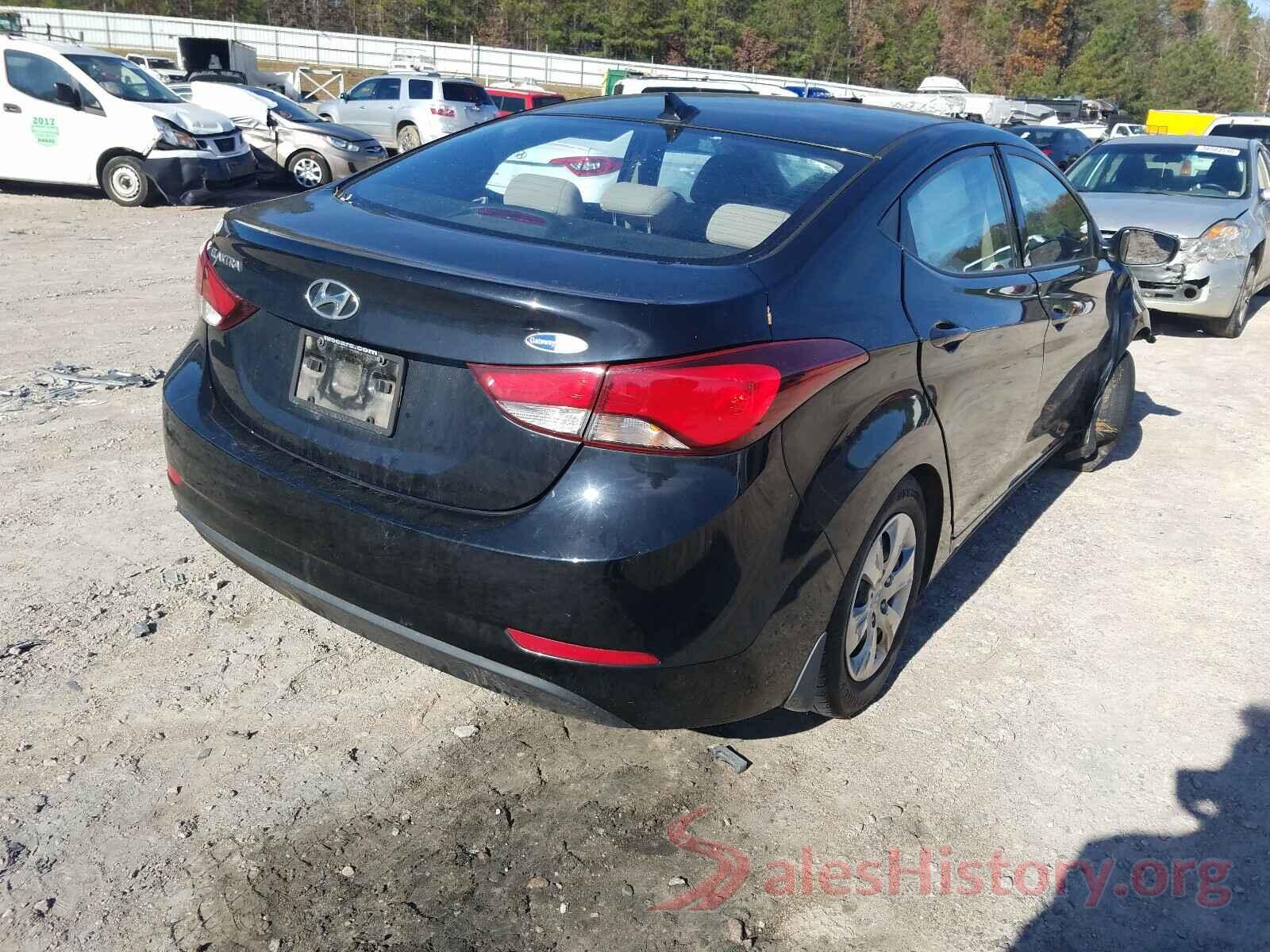 KMHDH4AE6GU481088 2016 HYUNDAI ELANTRA