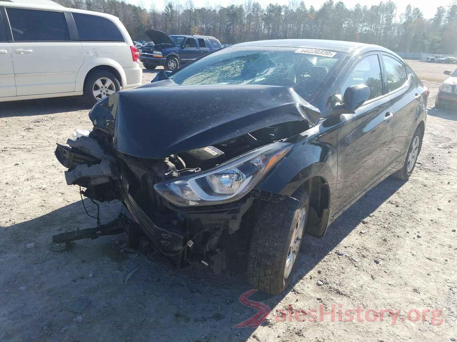 KMHDH4AE6GU481088 2016 HYUNDAI ELANTRA