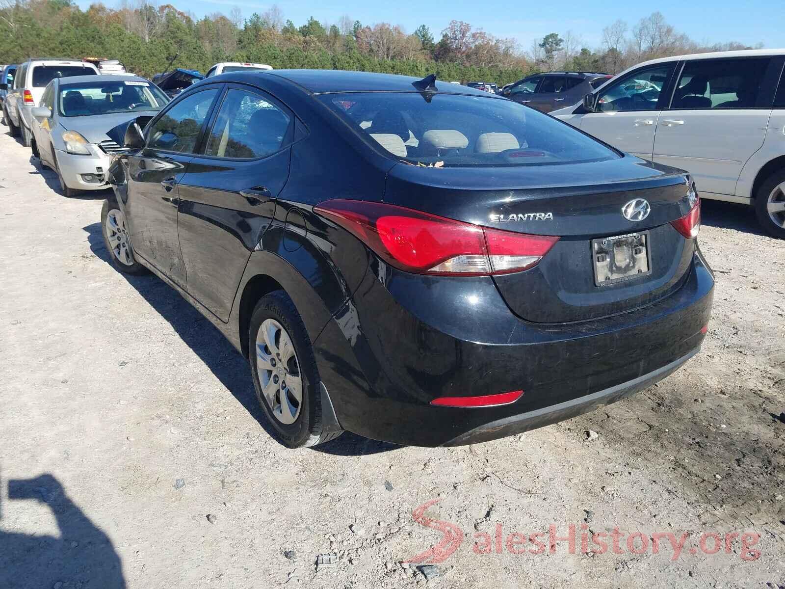 KMHDH4AE6GU481088 2016 HYUNDAI ELANTRA