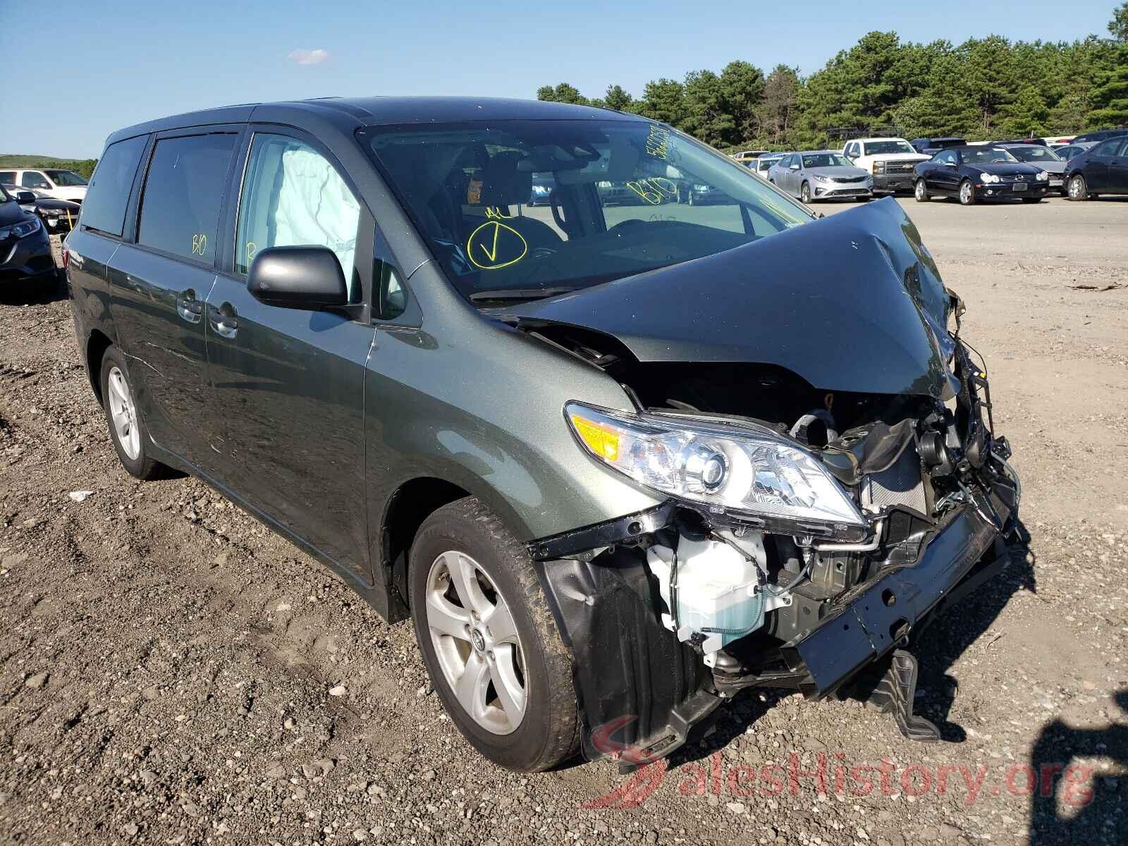 5TDZZ3DCXKS007170 2019 TOYOTA SIENNA