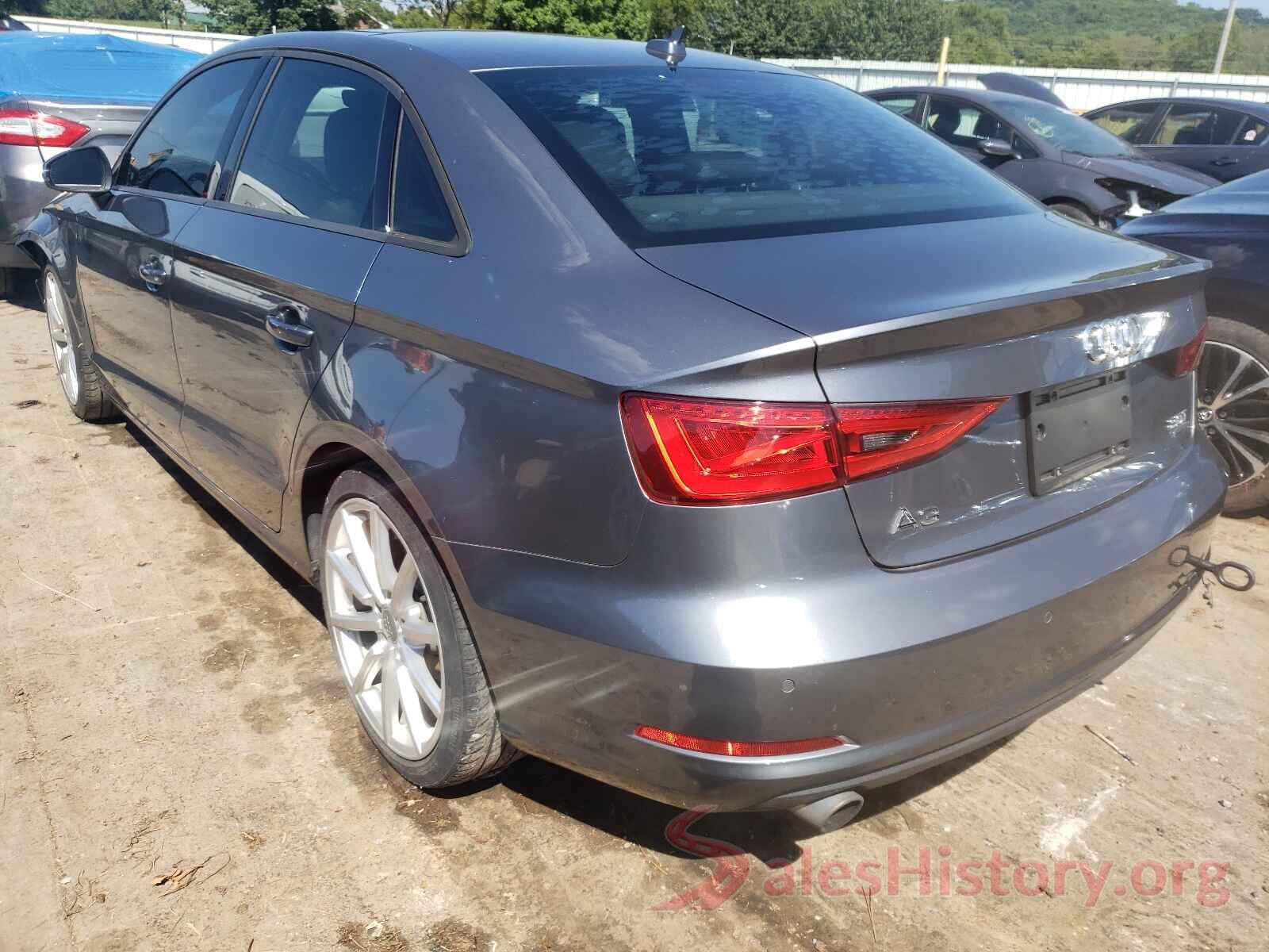 WAUB8GFF4G1029623 2016 AUDI A3