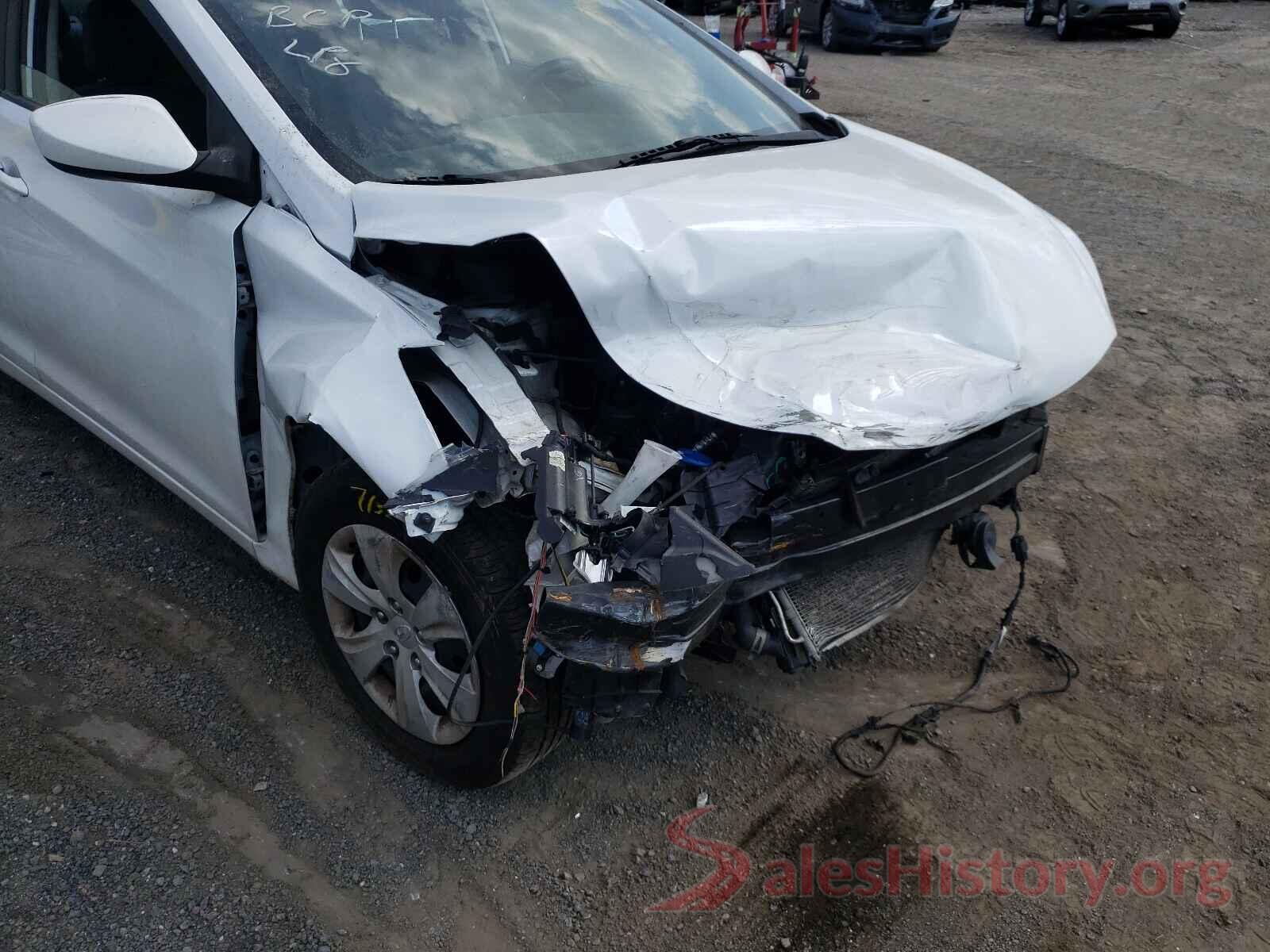 5NPDH4AE1GH752749 2016 HYUNDAI ELANTRA