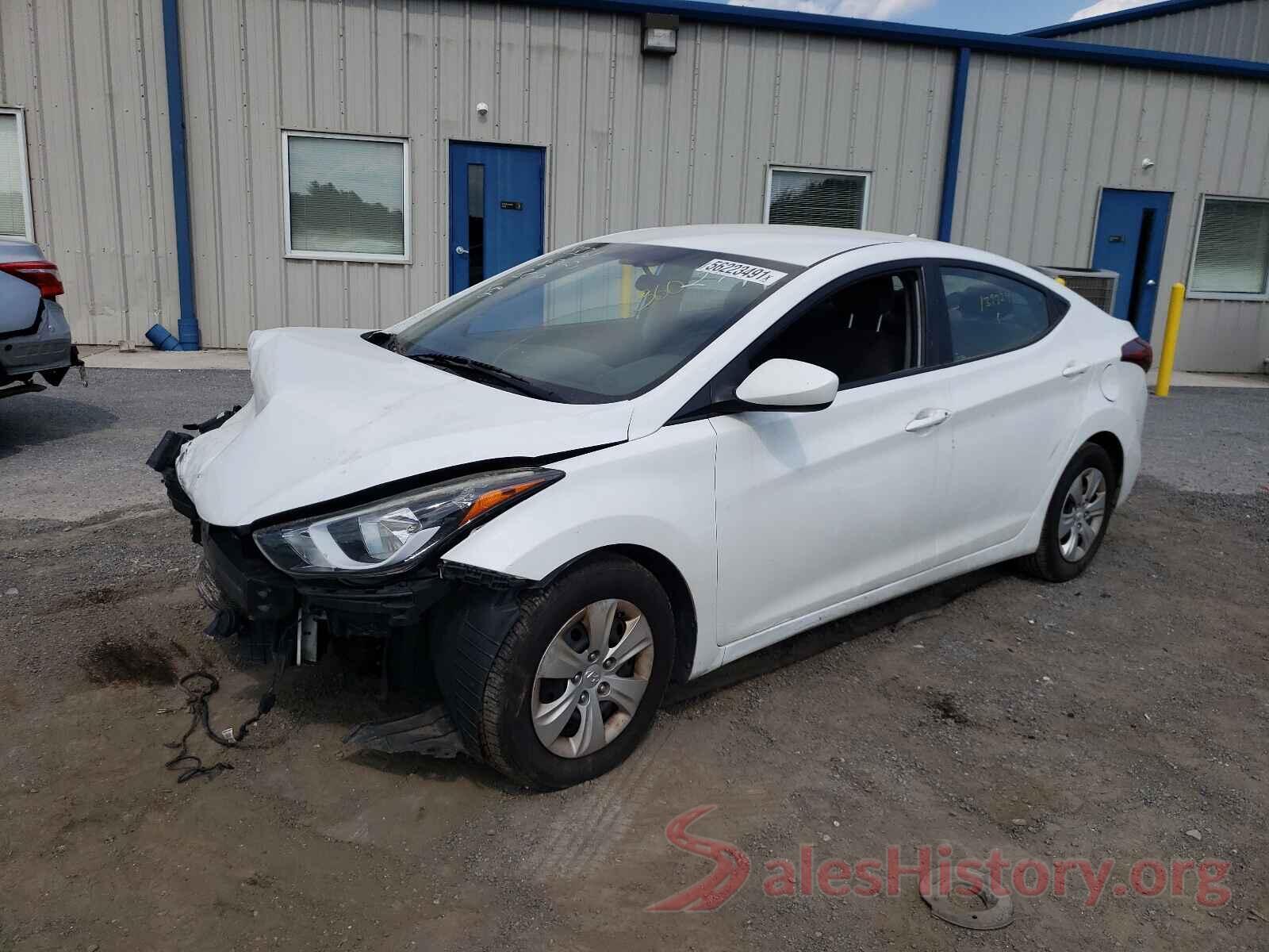 5NPDH4AE1GH752749 2016 HYUNDAI ELANTRA