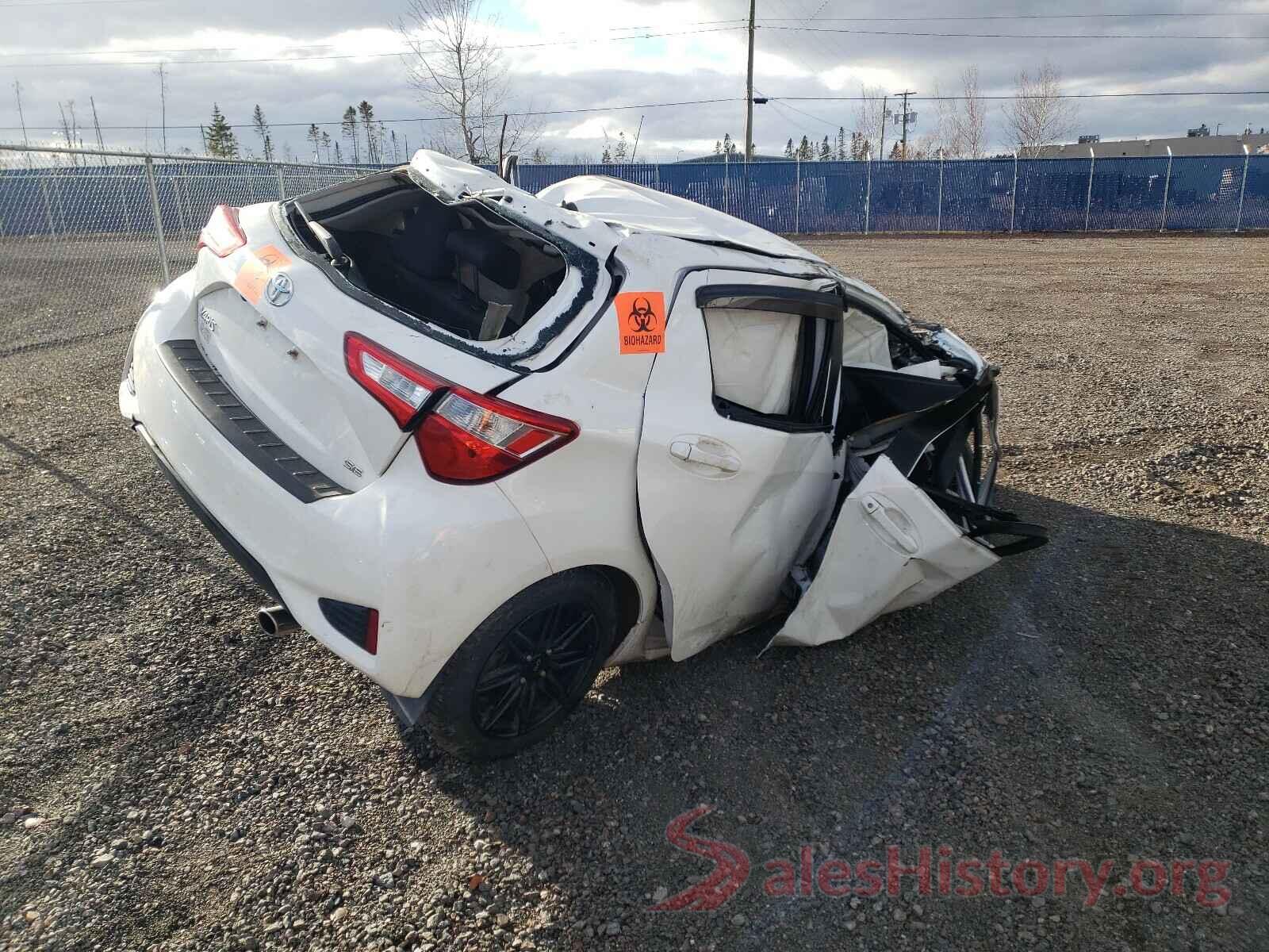 VNKKTUD37KA104923 2019 TOYOTA YARIS