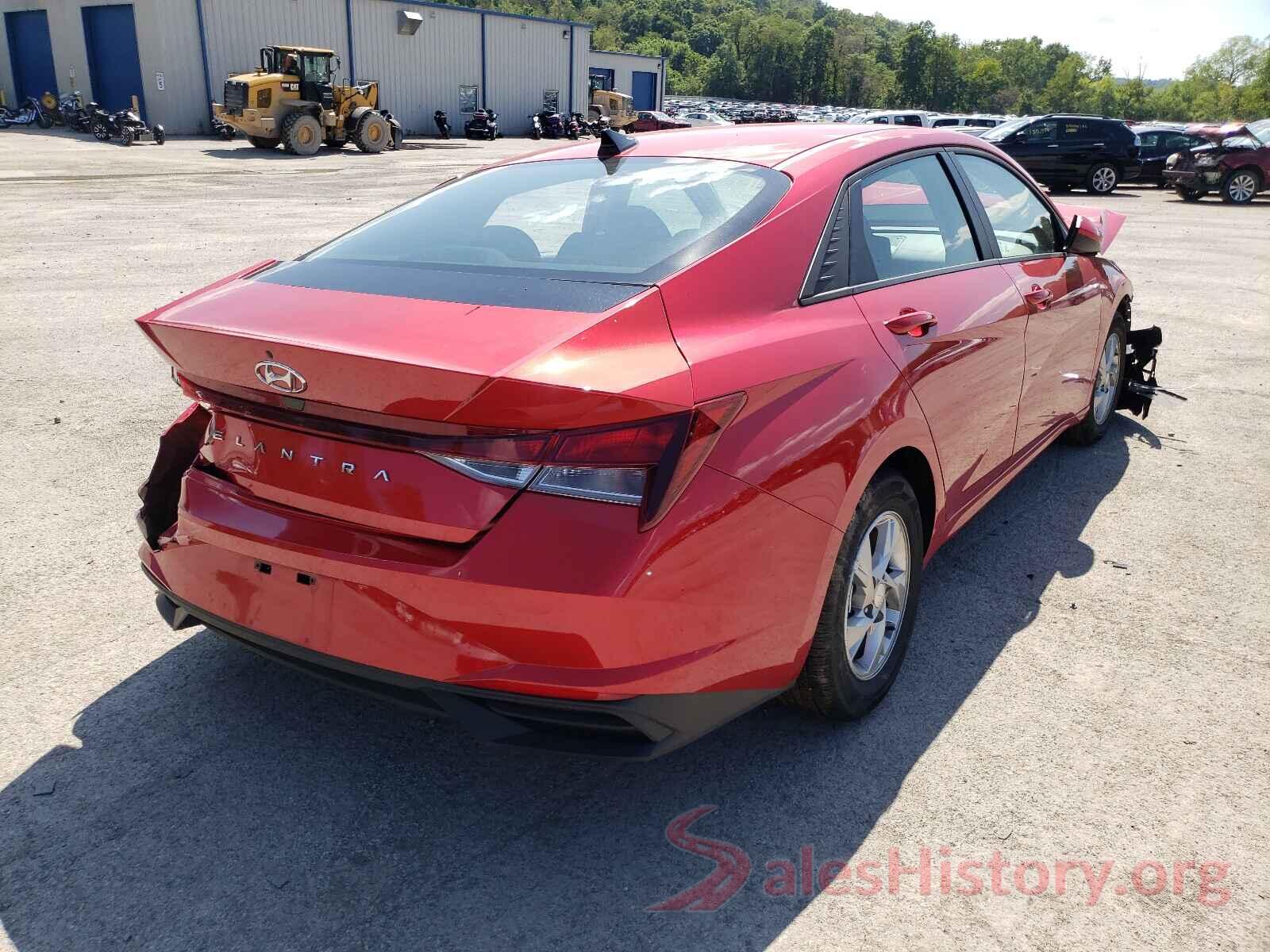 5NPLL4AG4MH035673 2021 HYUNDAI ELANTRA