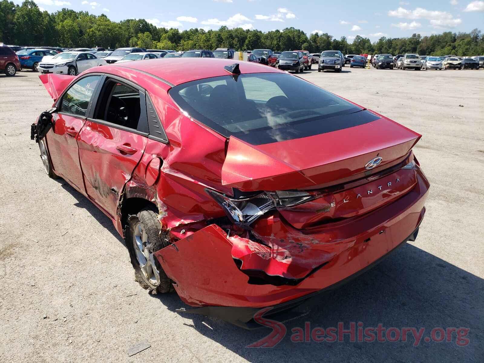 5NPLL4AG4MH035673 2021 HYUNDAI ELANTRA