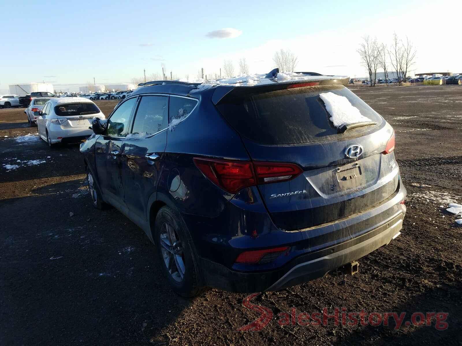 5XYZUDLB1HG500058 2017 HYUNDAI SANTA FE