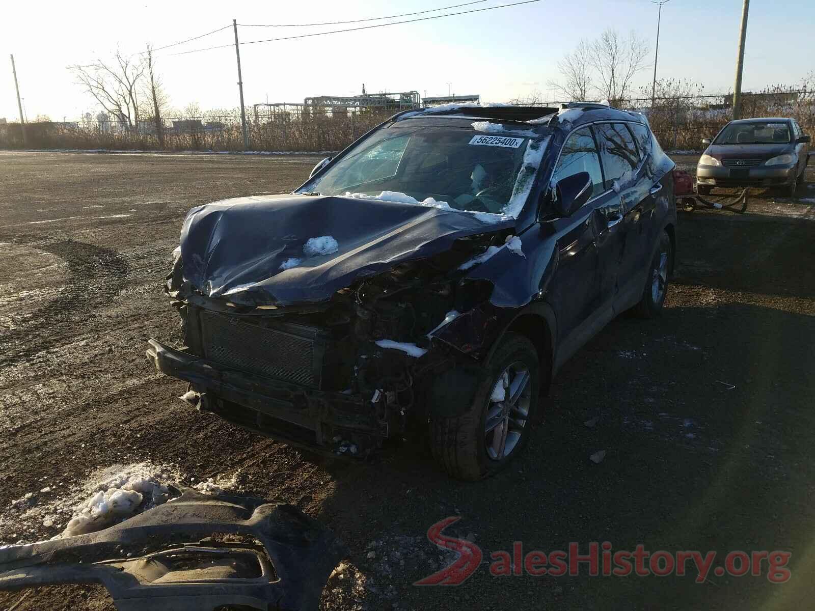 5XYZUDLB1HG500058 2017 HYUNDAI SANTA FE