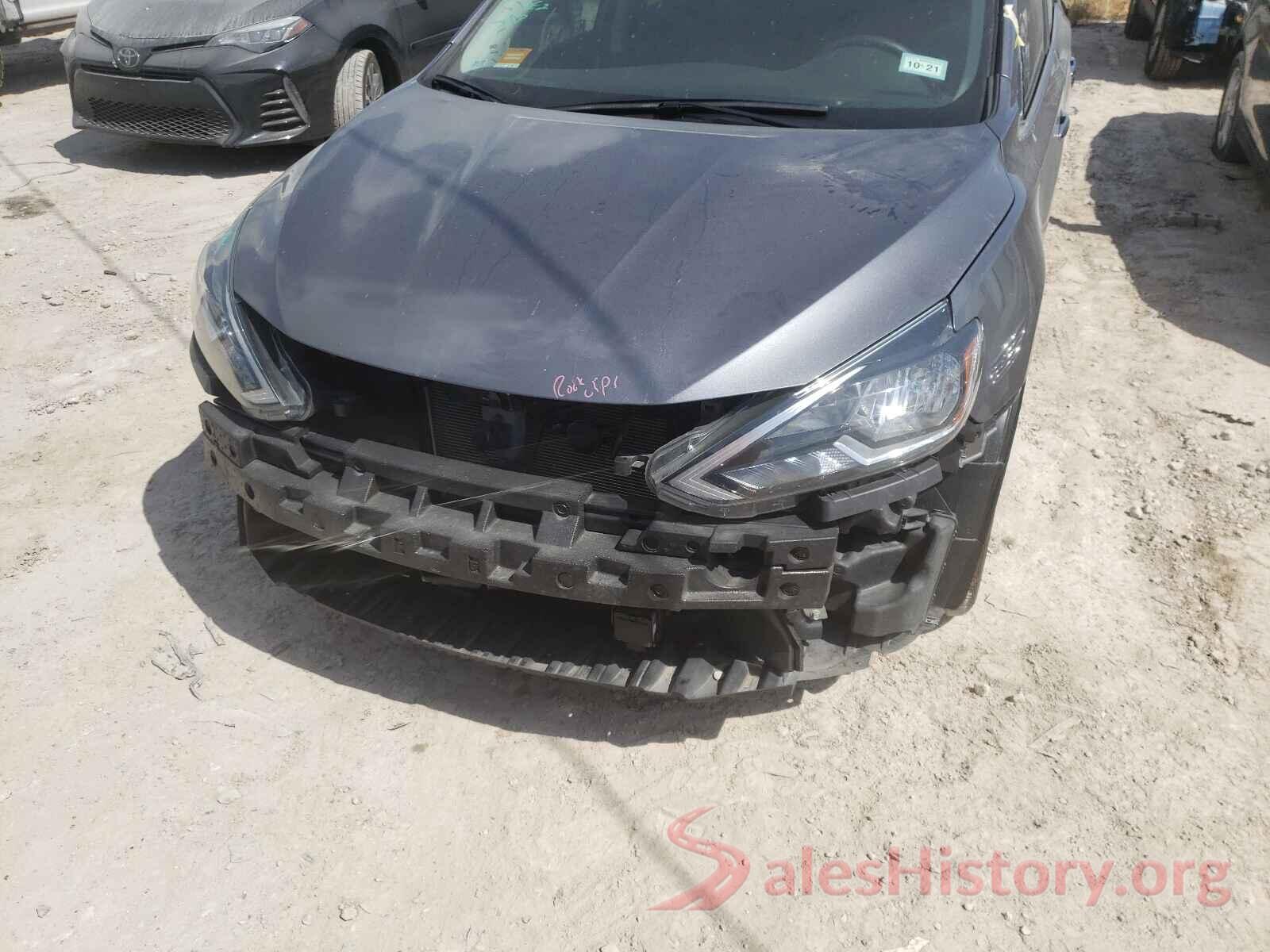 3N1AB7AP1KY454014 2019 NISSAN SENTRA