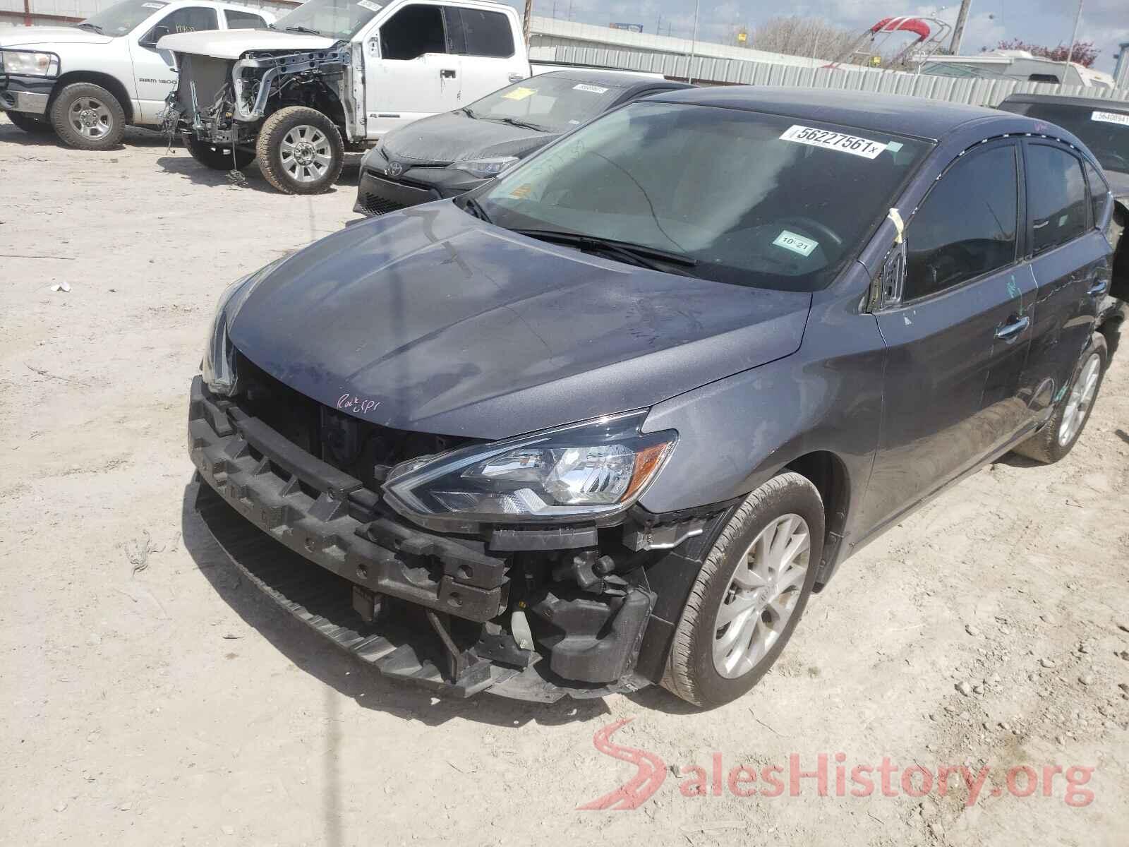 3N1AB7AP1KY454014 2019 NISSAN SENTRA