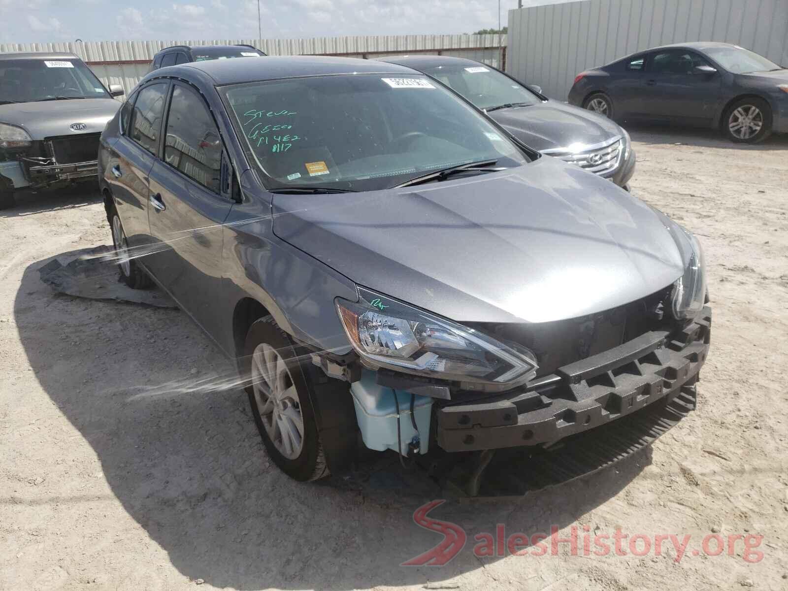 3N1AB7AP1KY454014 2019 NISSAN SENTRA