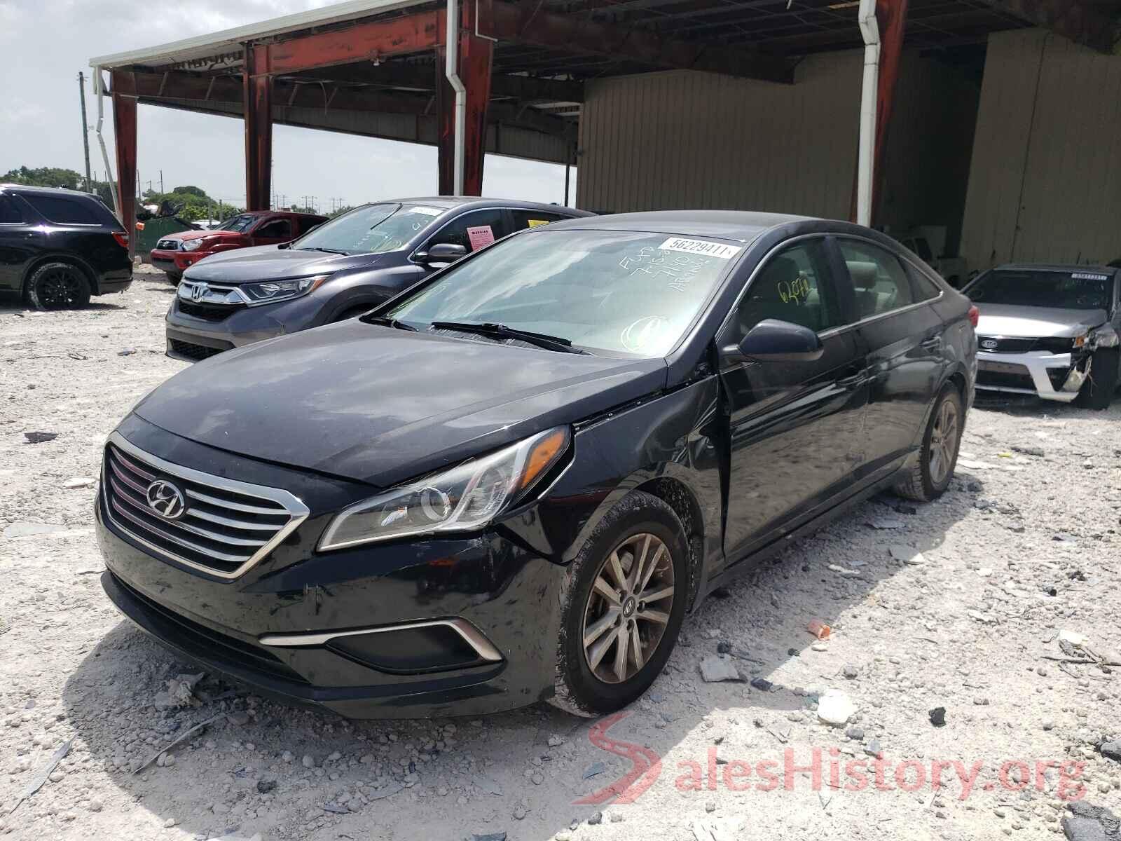 5NPE24AF7HH457140 2017 HYUNDAI SONATA