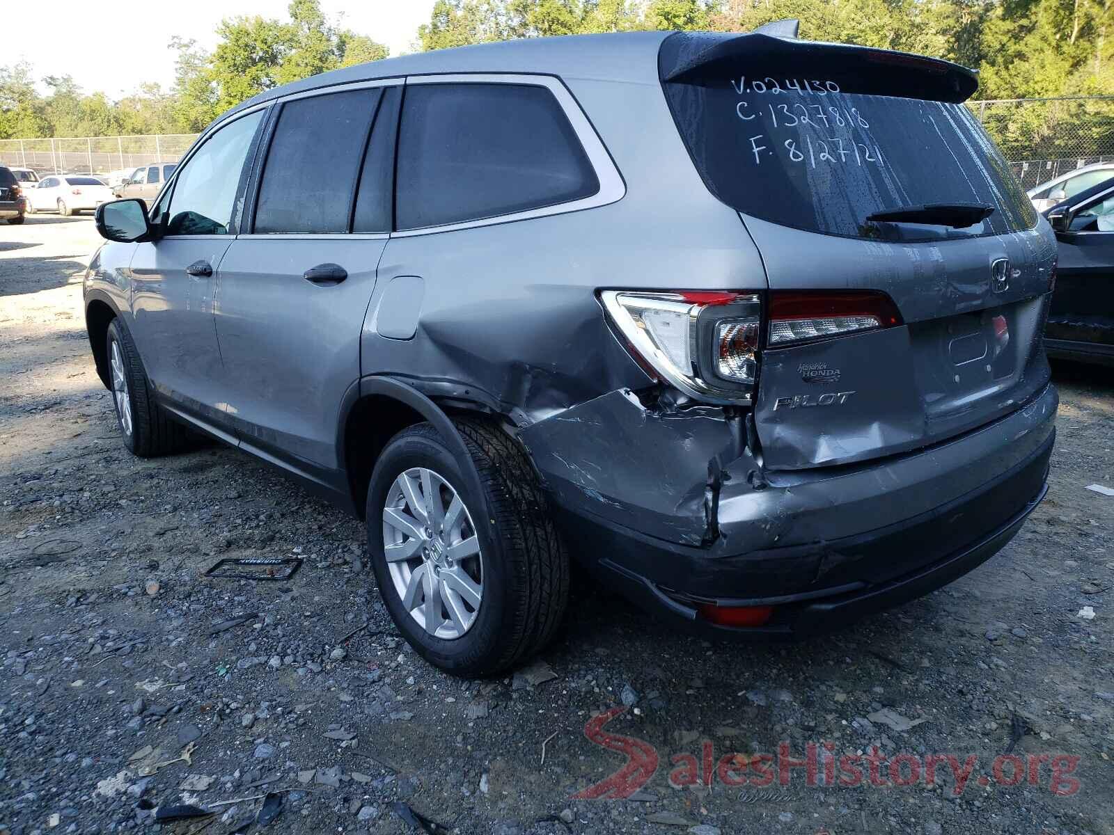 5FNYF5H1XKB024130 2019 HONDA PILOT