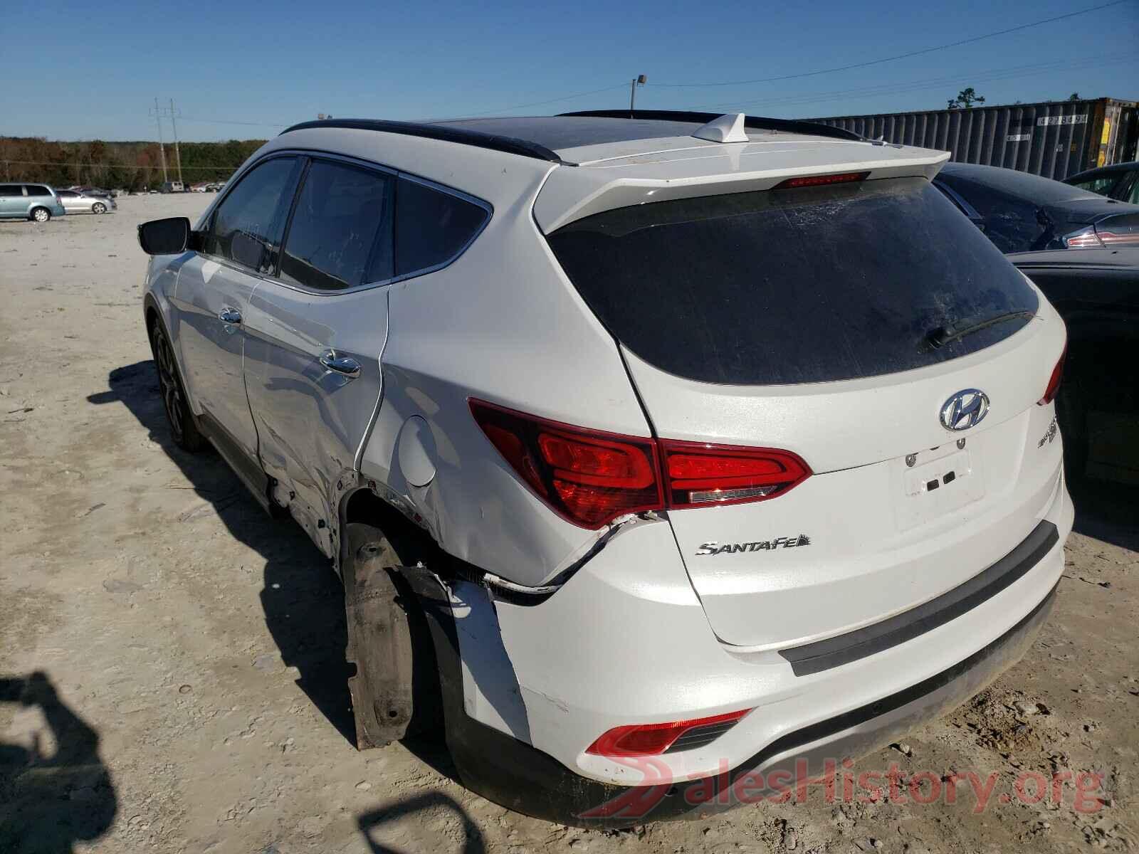 5XYZW4LA3HG476850 2017 HYUNDAI SANTA FE