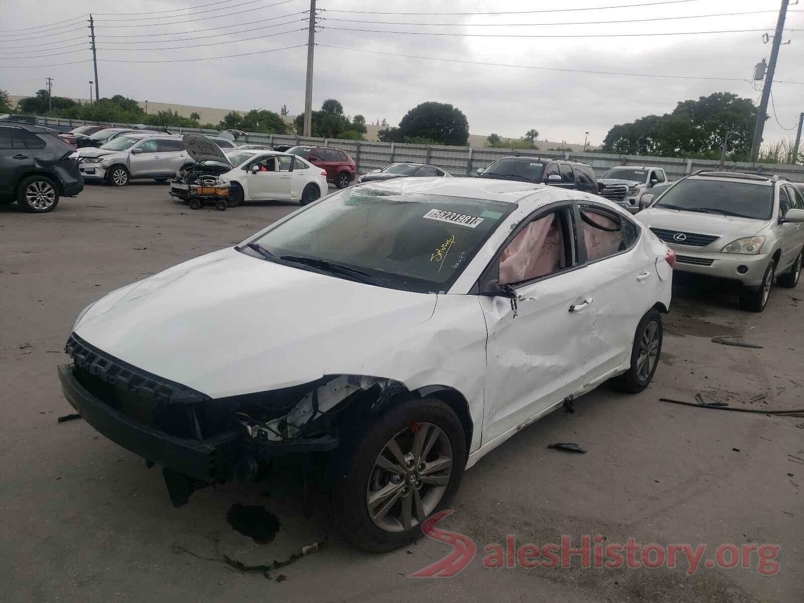 5NPD84LF7JH348481 2018 HYUNDAI ELANTRA