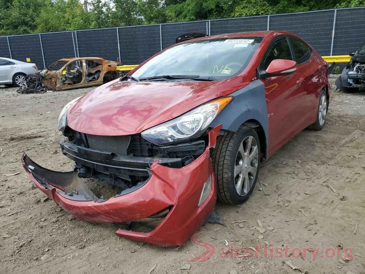 KMHDH4AE5DU735658 2013 HYUNDAI ELANTRA