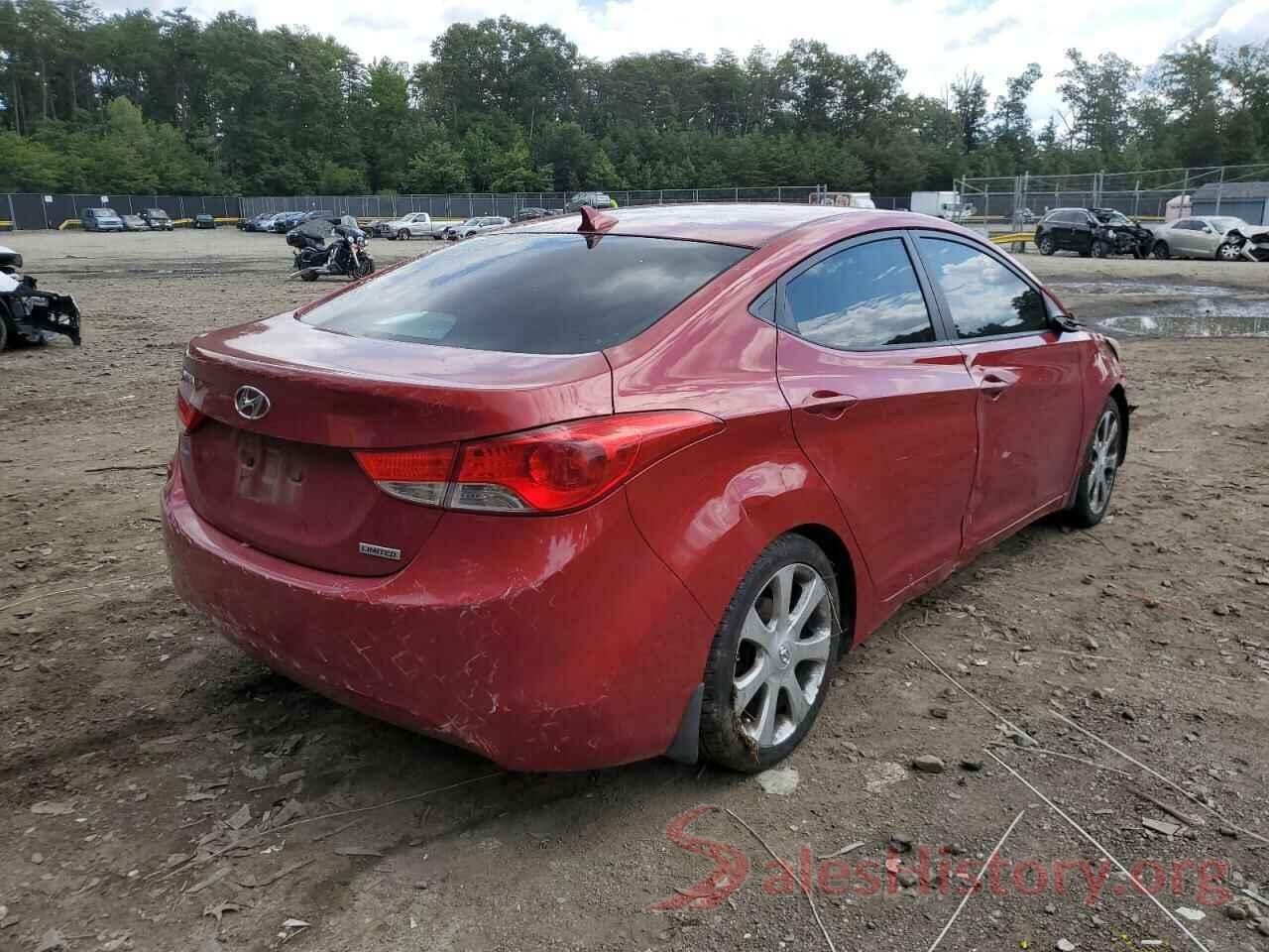 KMHDH4AE5DU735658 2013 HYUNDAI ELANTRA