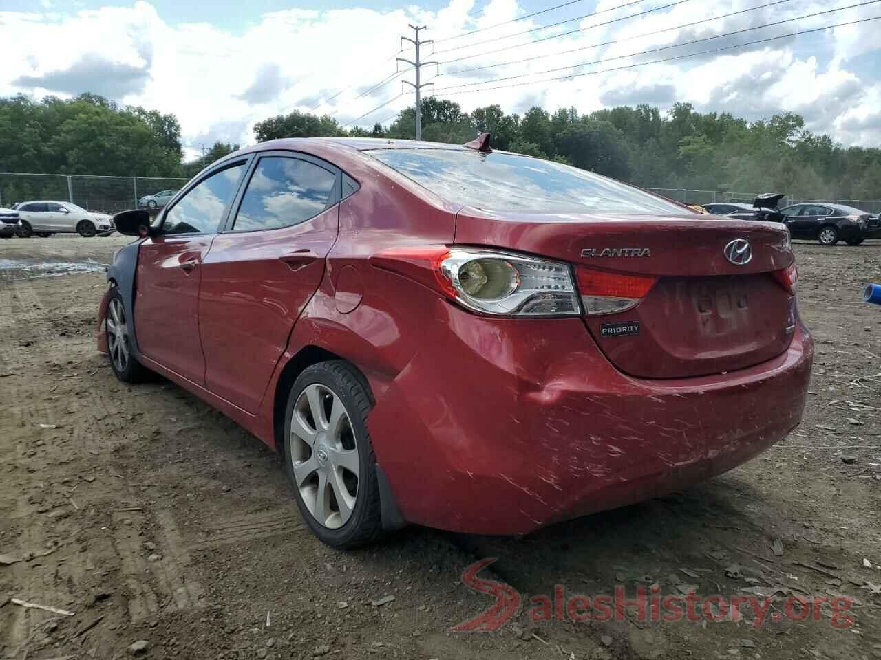 KMHDH4AE5DU735658 2013 HYUNDAI ELANTRA