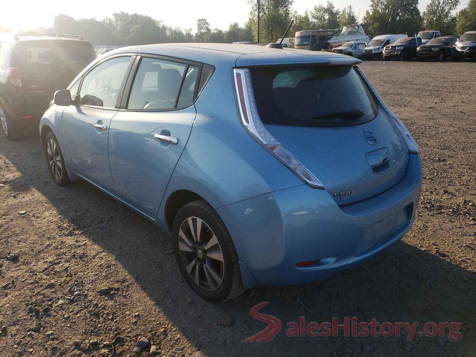 1N4AZ0CP6FC322707 2015 NISSAN LEAF