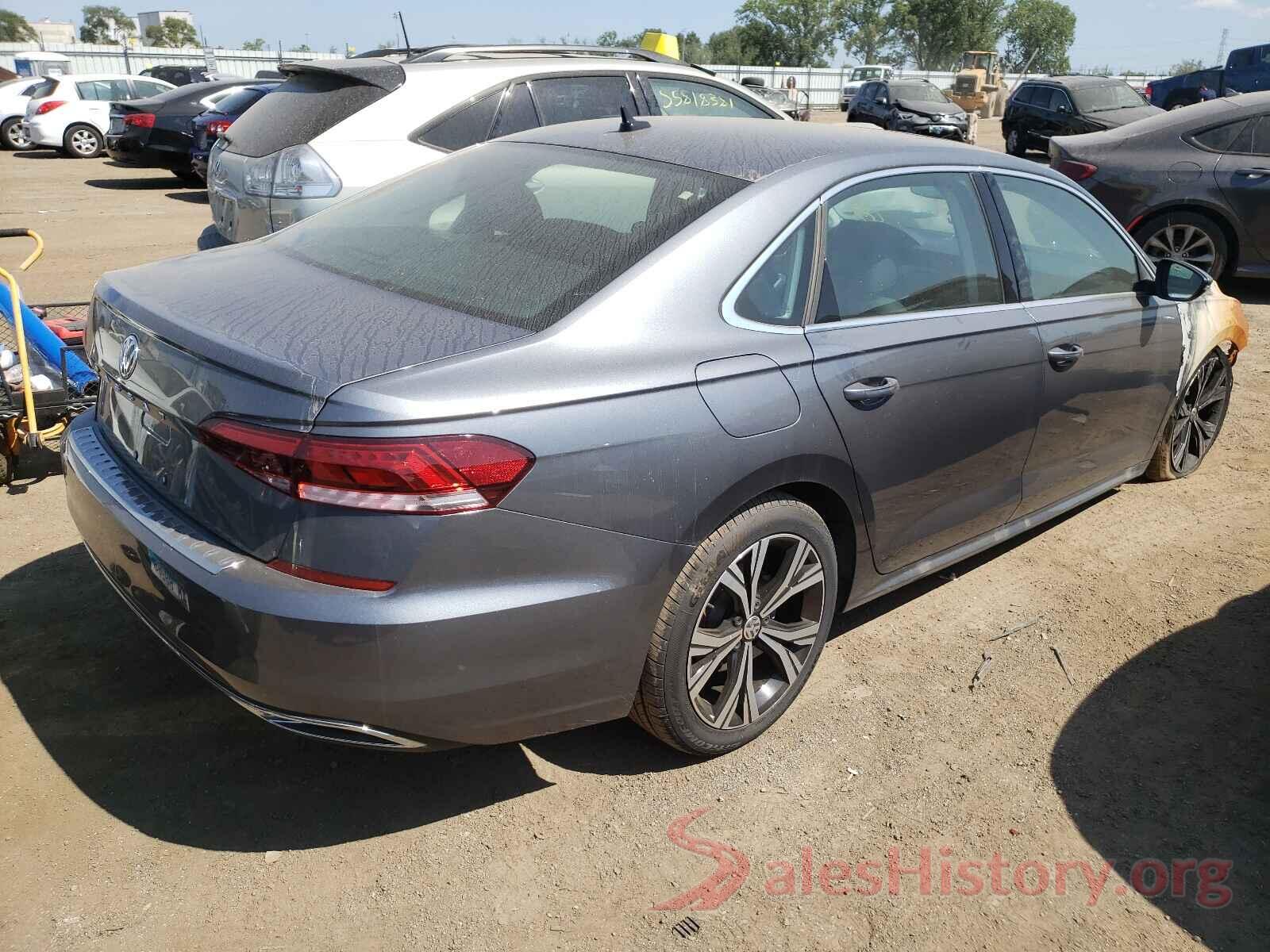 1VWSA7A35MC001606 2021 VOLKSWAGEN PASSAT